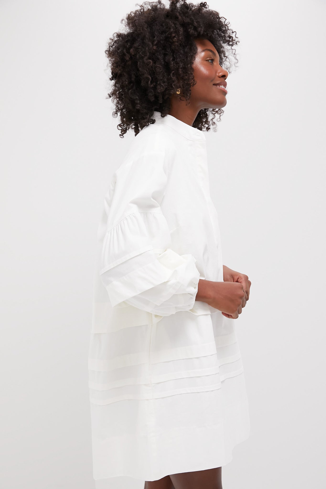 White Chelsea Dress-Get Girly