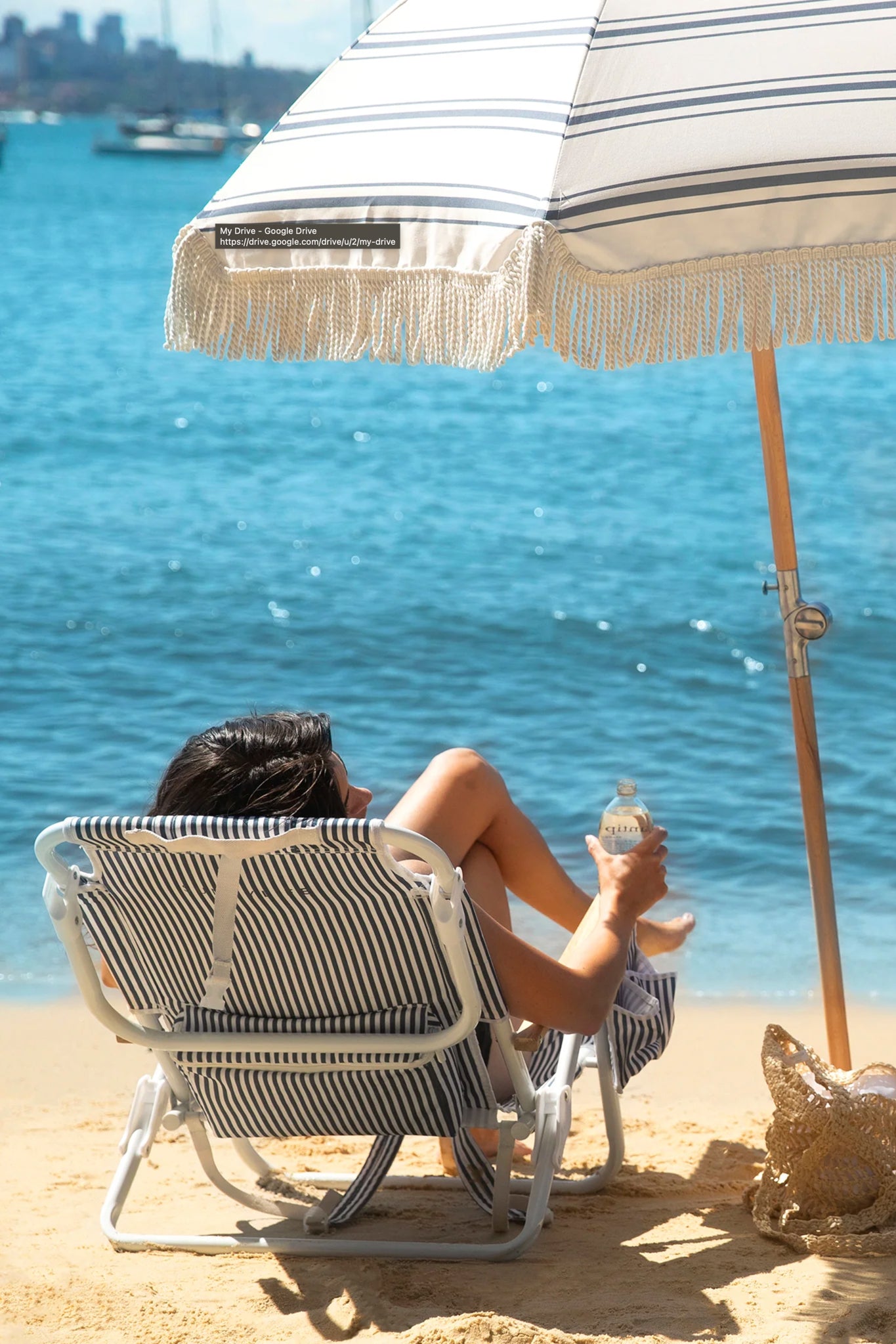 The Resort Luxe Beach Chair-Get Girly