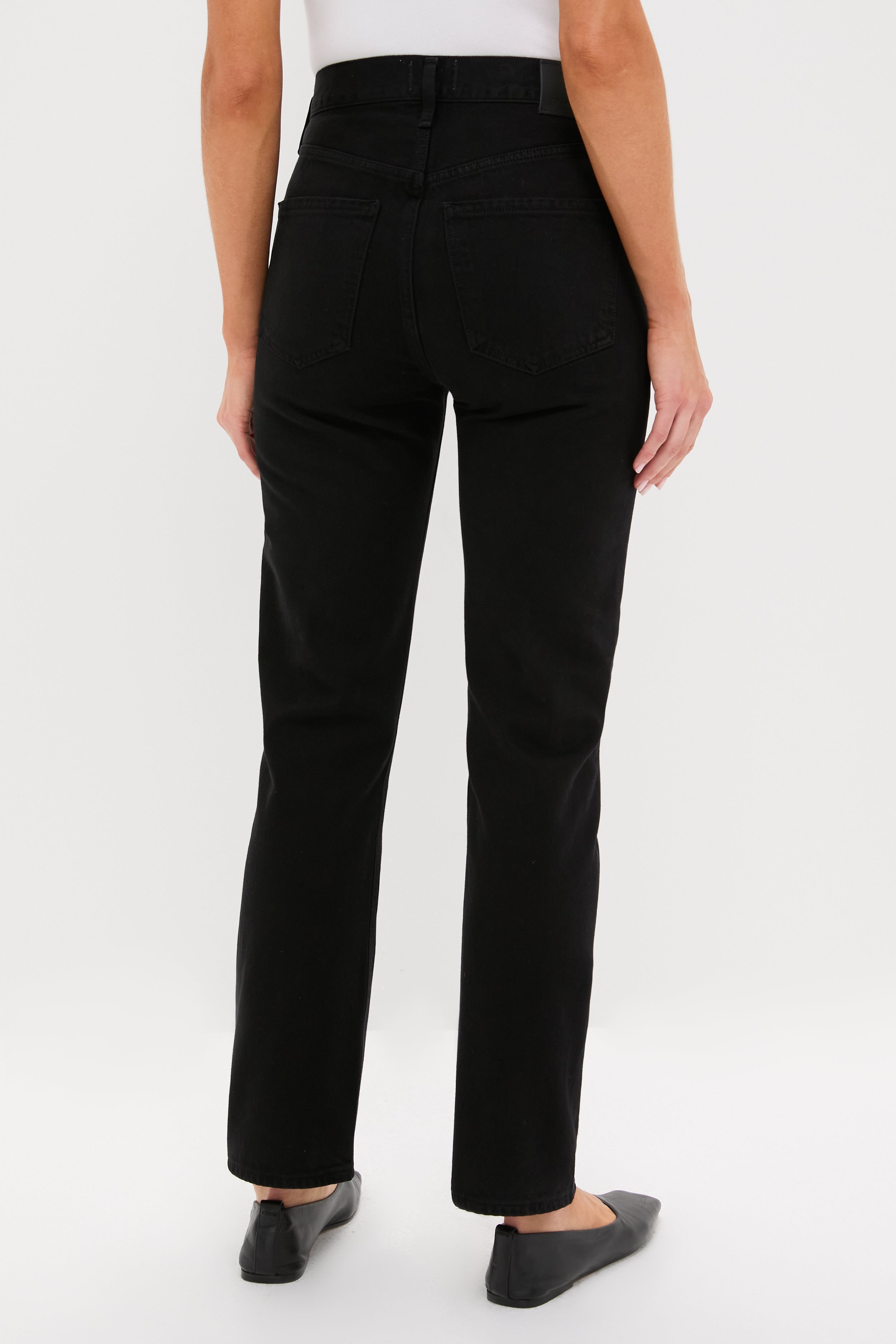 Solid Black Blaine Jean-Get Girly