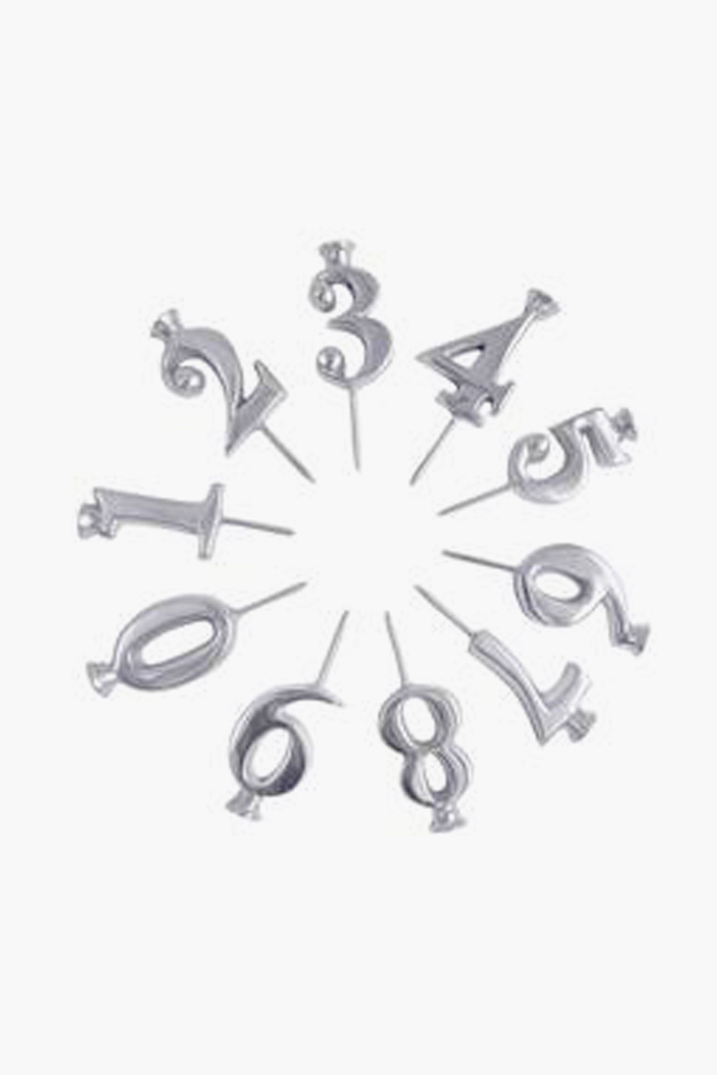 Number Candle Holder Set-Get Girly