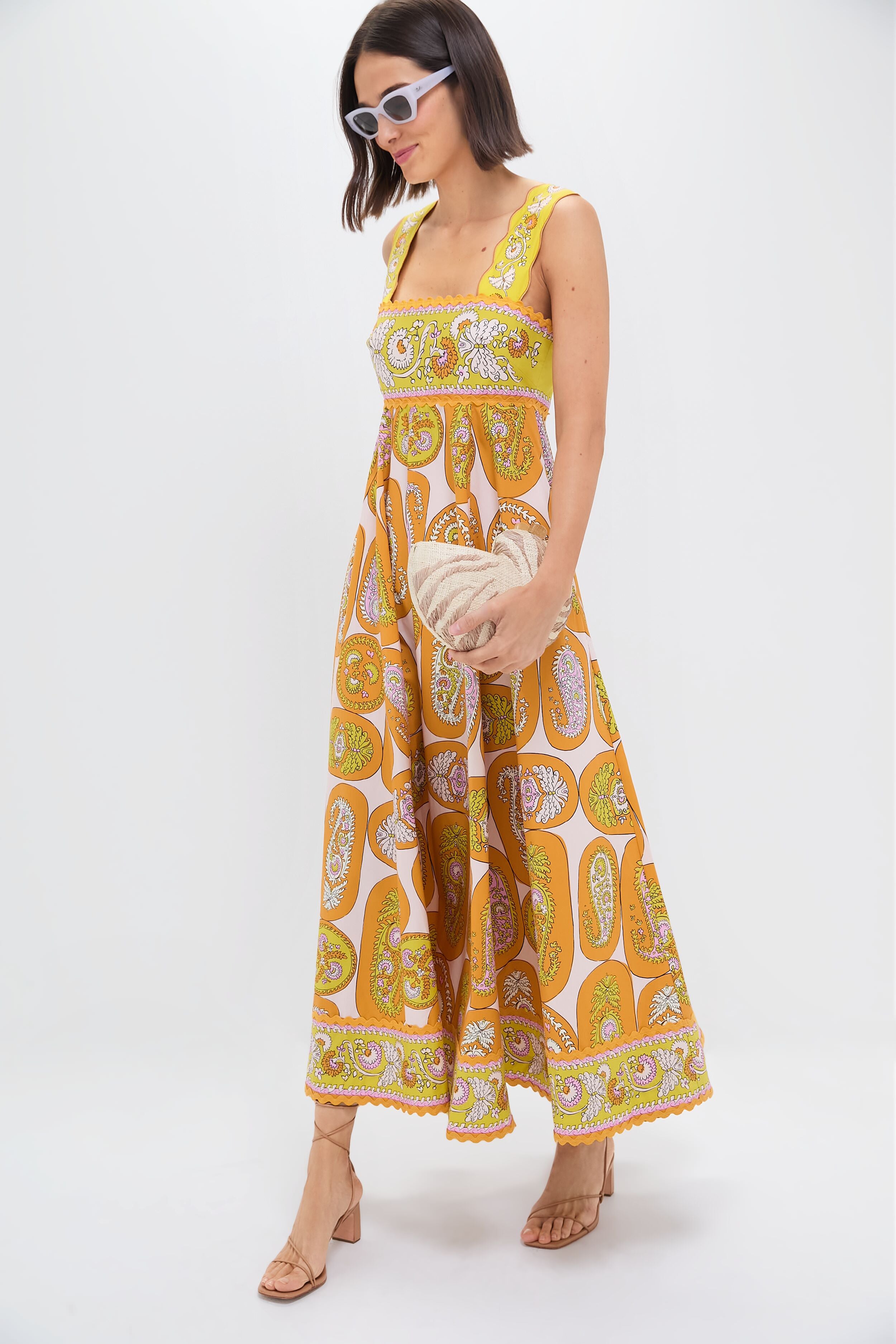 White Snow Zena Sunglasses-Get Girly