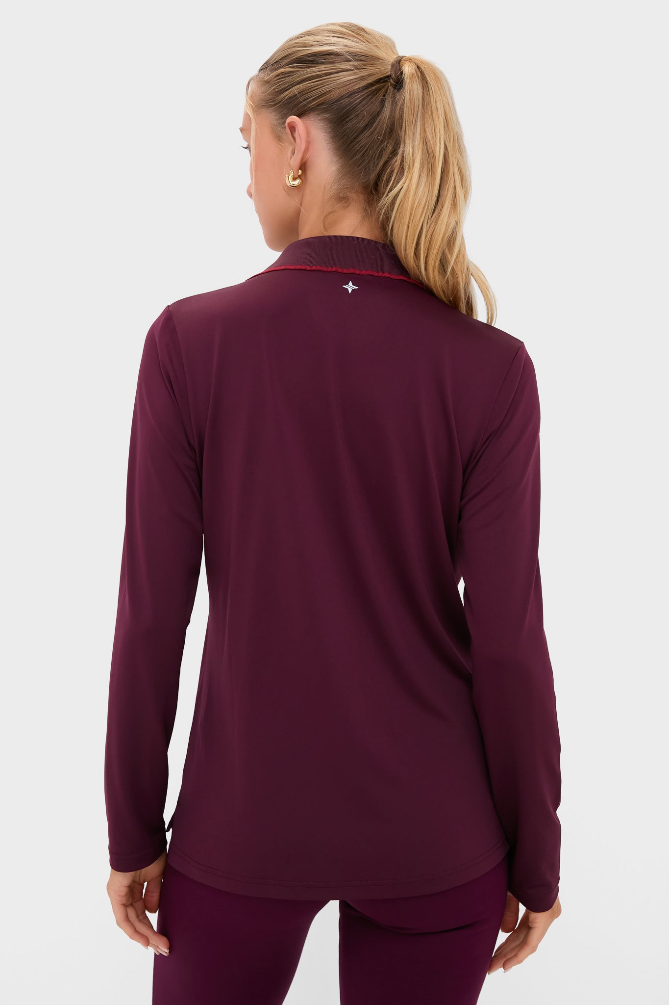 Winetasting Long Sleeve Performance Jersey Caroline Polo-Get Girly