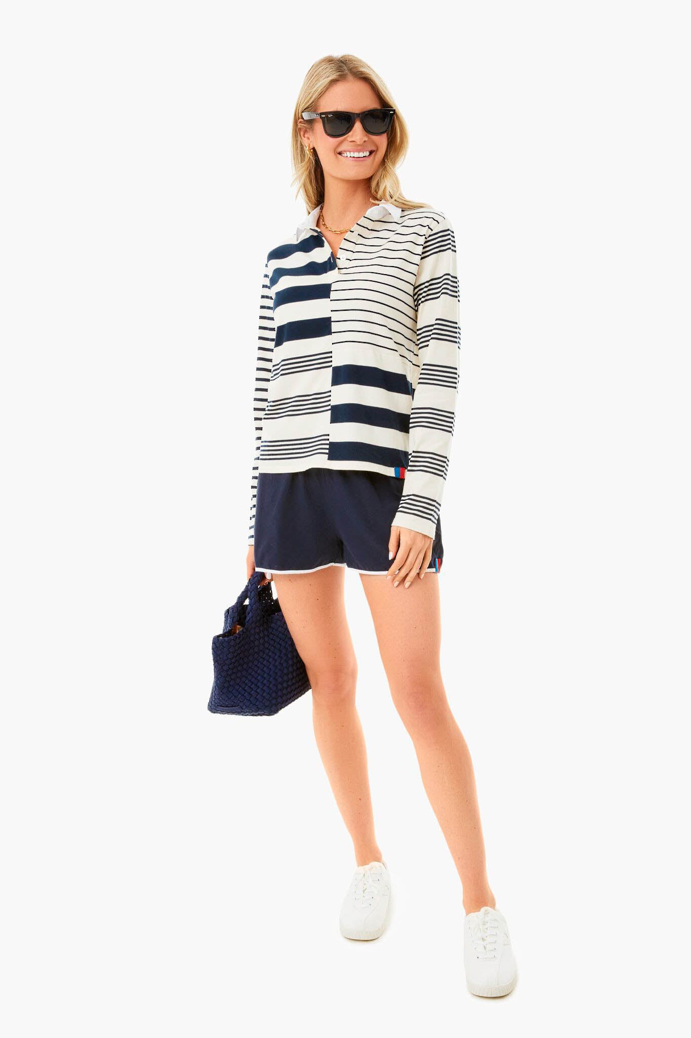 The Navy Shorts-Get Girly