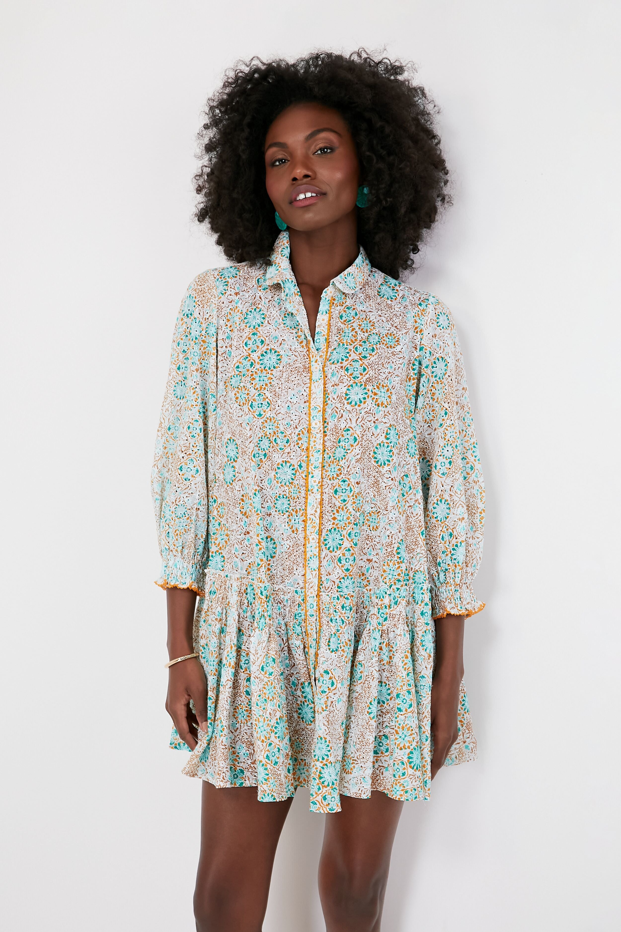 Aqua Ceramique Tesorino Mini Dress-Get Girly