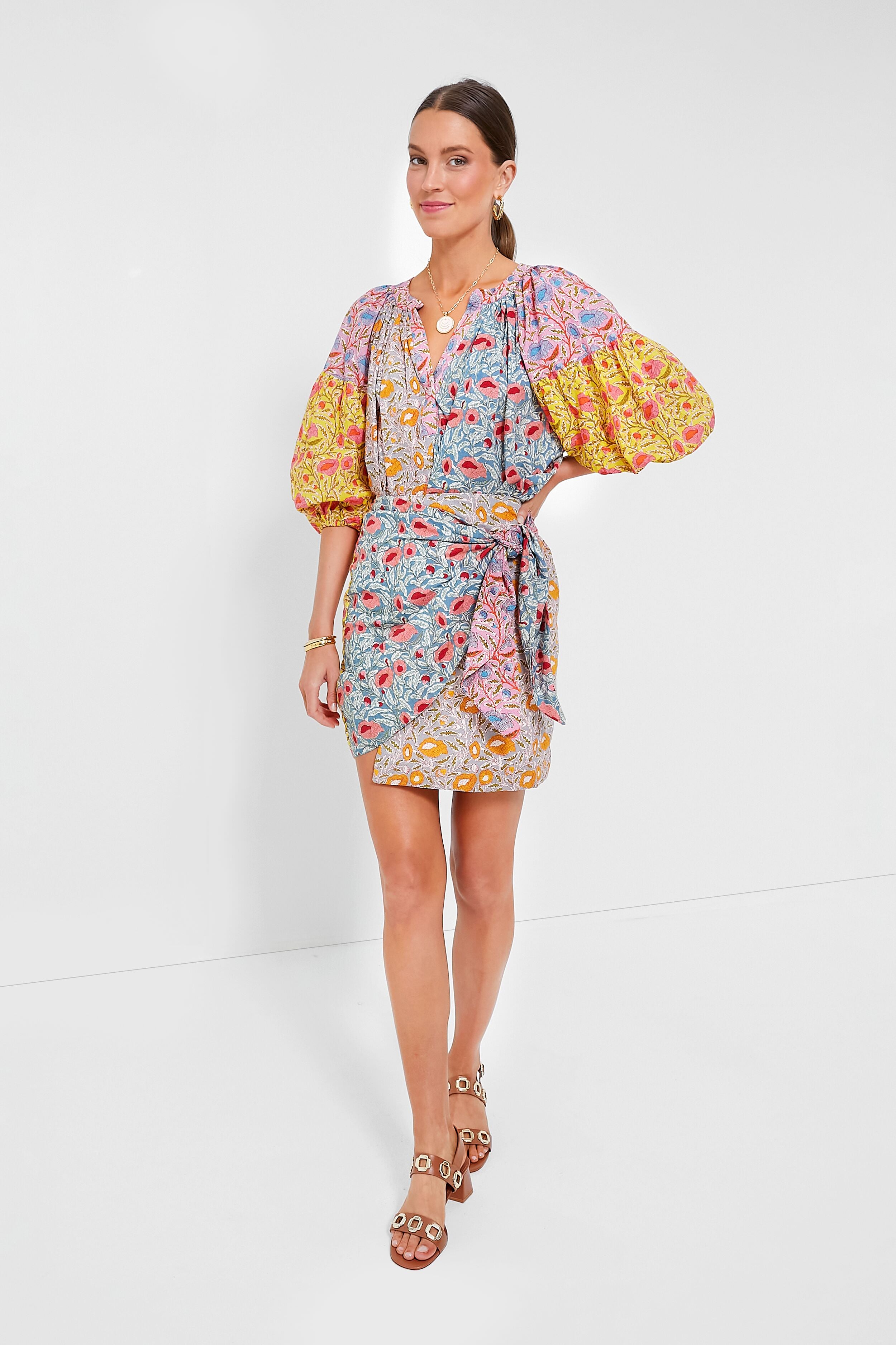 Multi Delilah Wrap Skirt-Get Girly