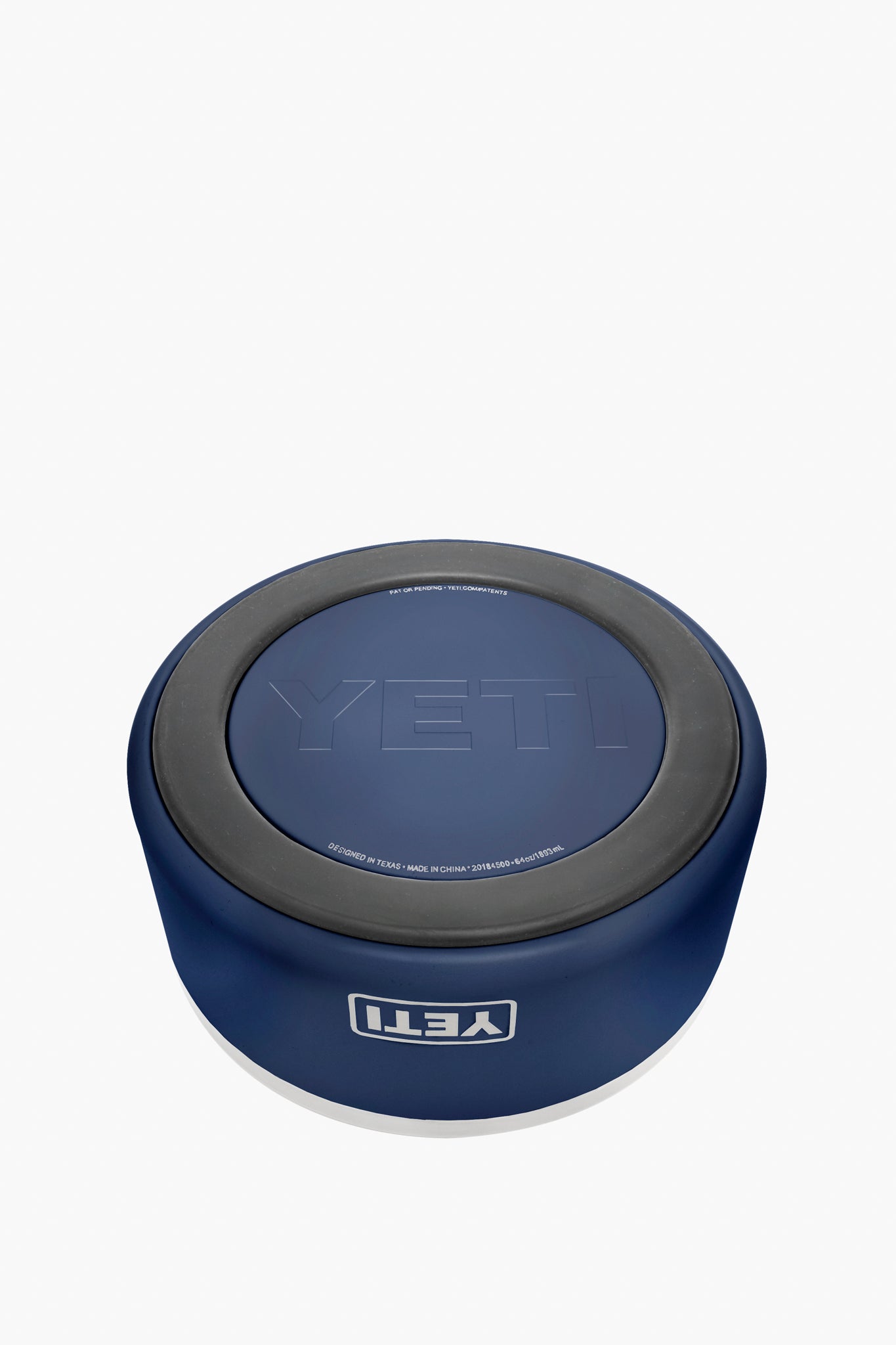 Navy Boomer 8 Dog Bowl-Get Girly