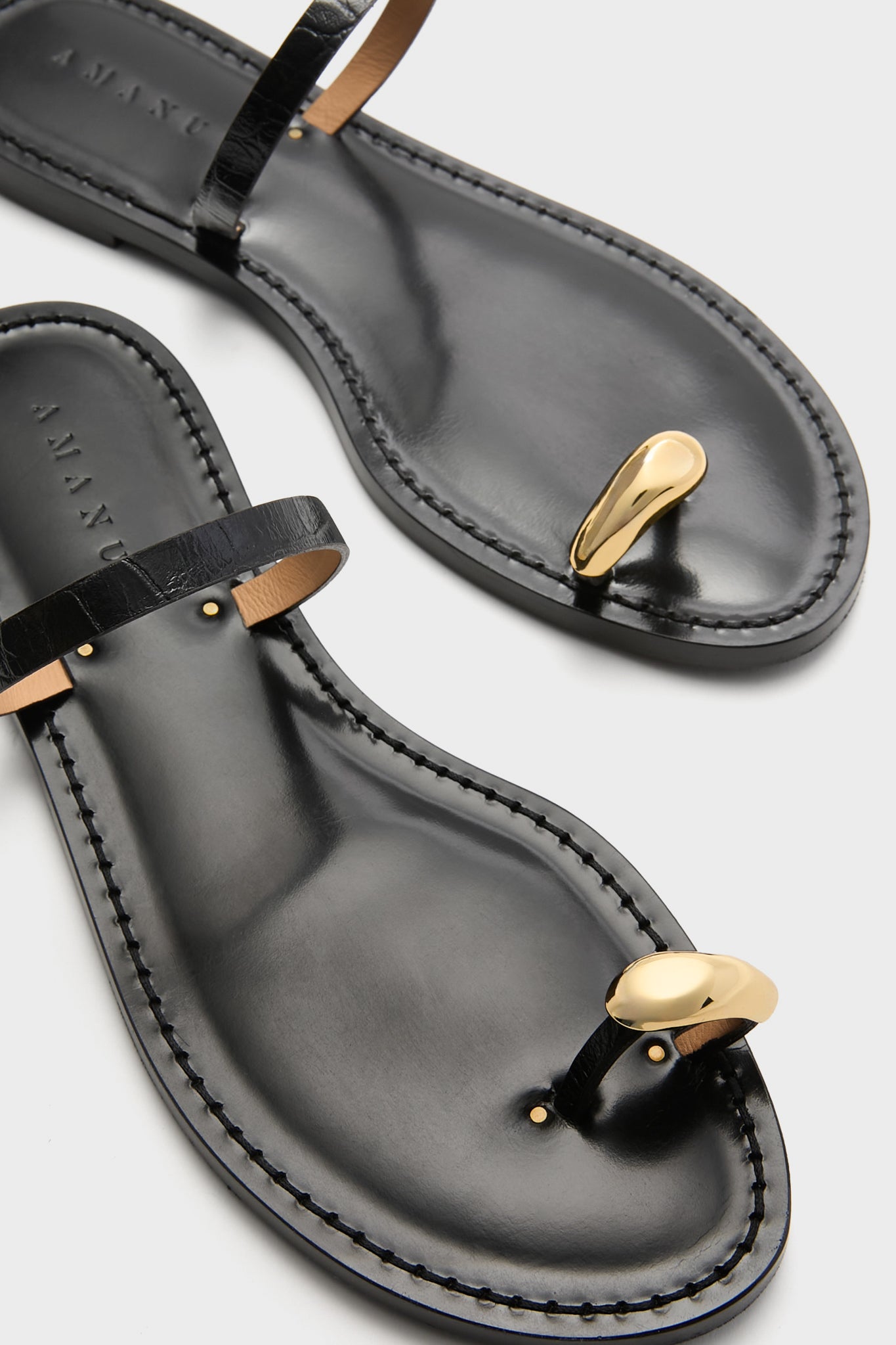 Black Kibera Sandals-Get Girly