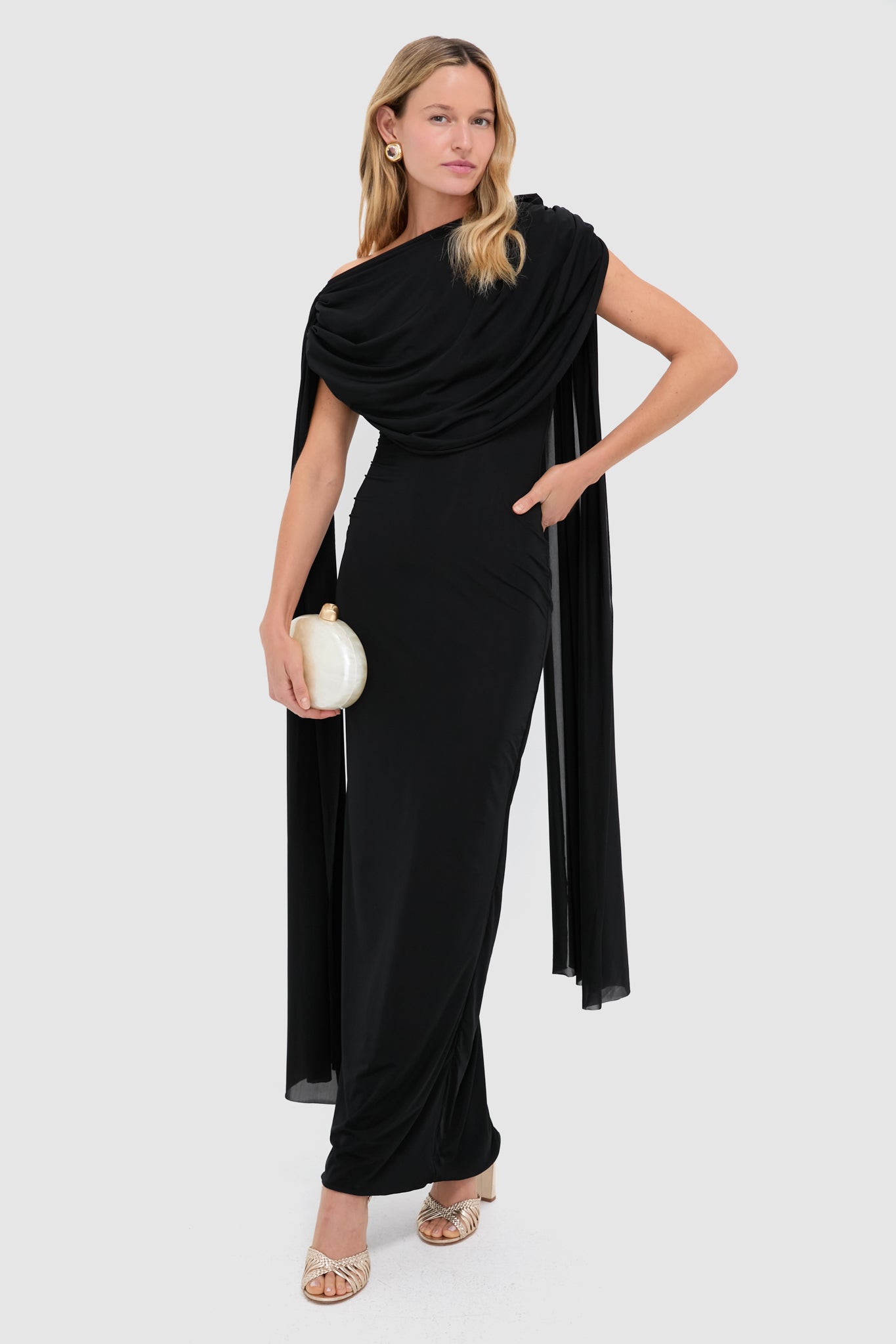 Black Batista Maxi Dress-Get Girly