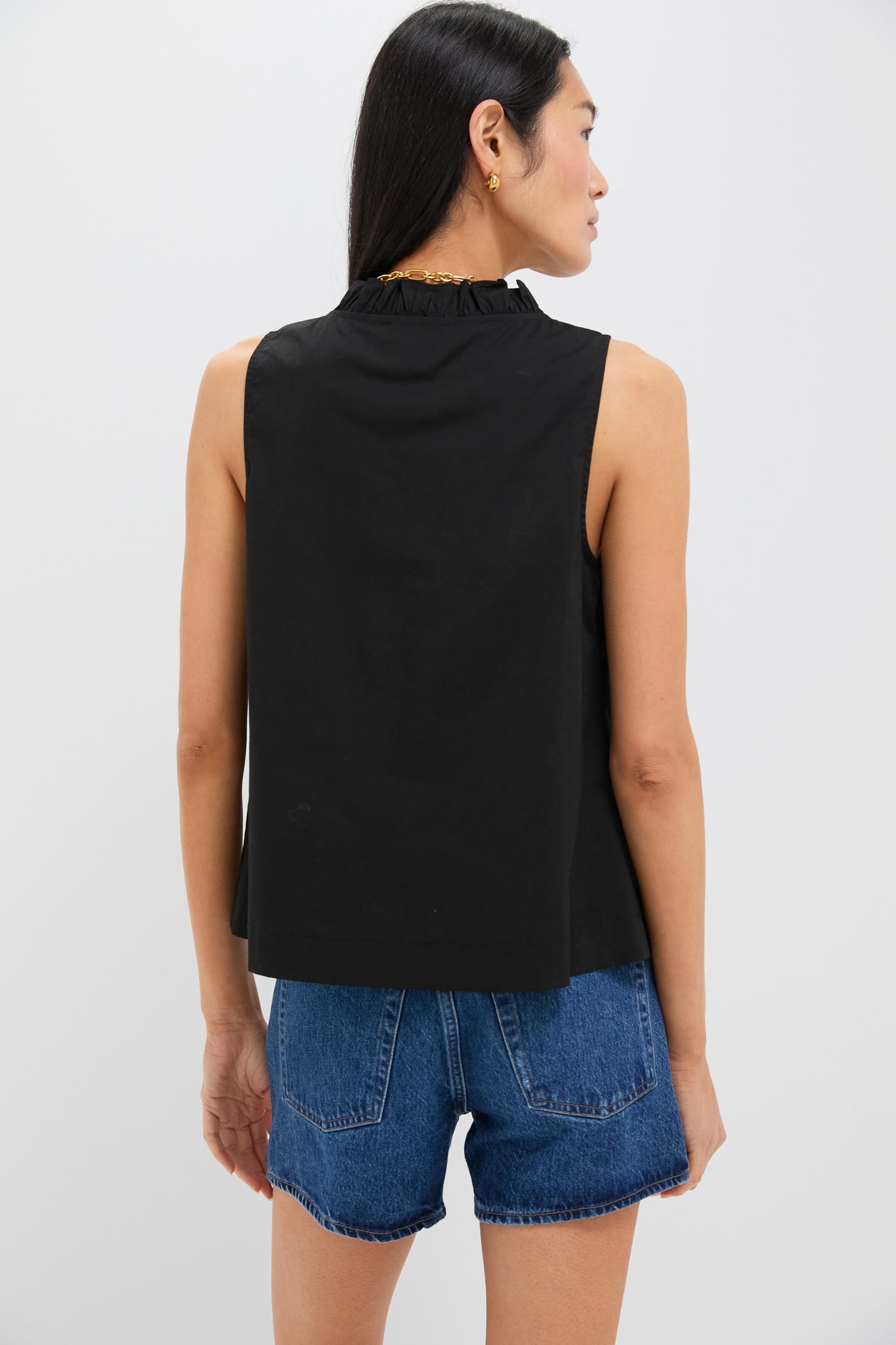 Black Veronica Top-Get Girly