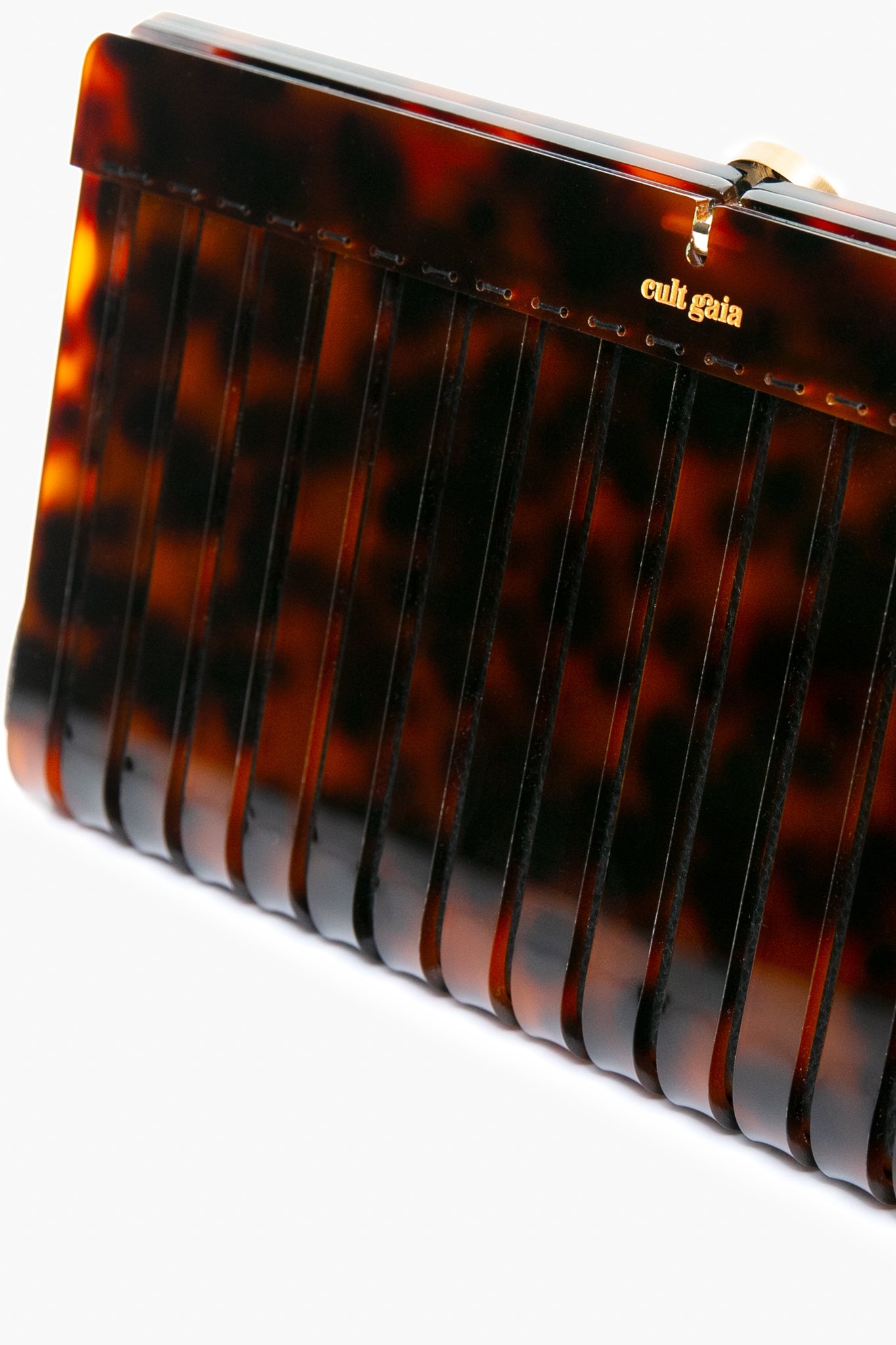 Tortoise Iris Clutch-Get Girly