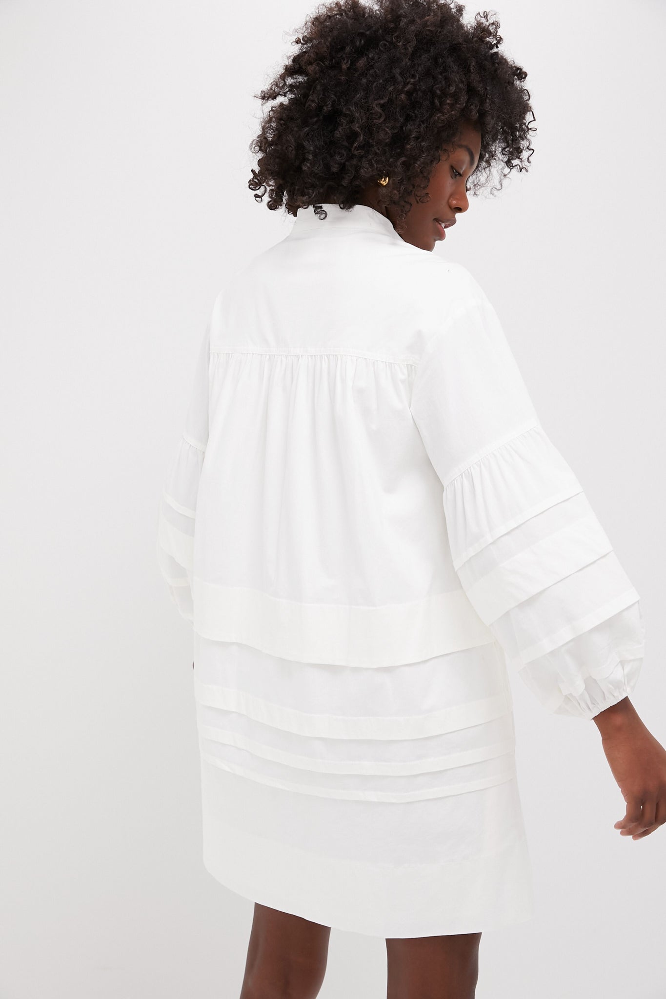 White Chelsea Dress-Get Girly