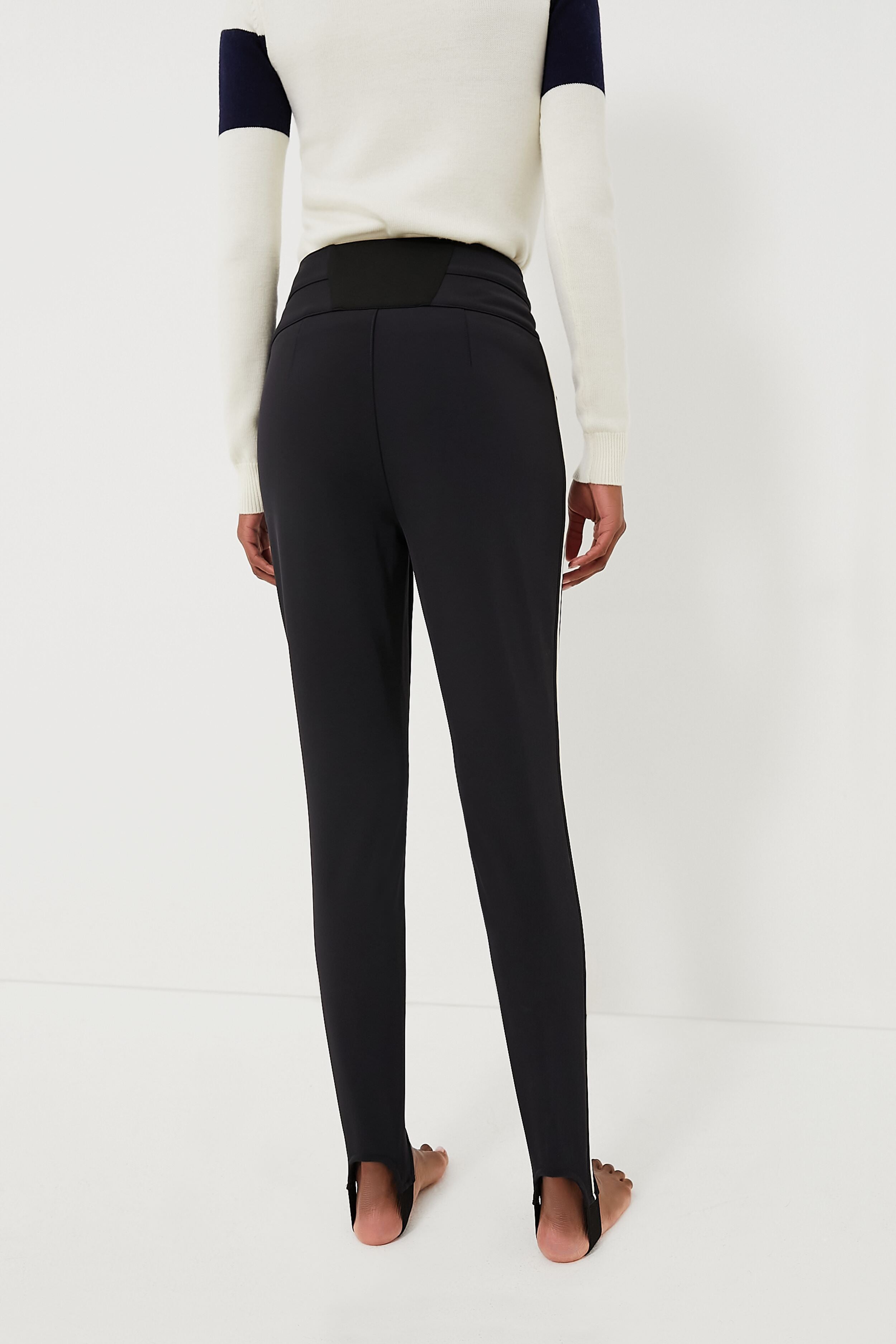 Black Aurora Skinny Stirrup Race Pant-Get Girly