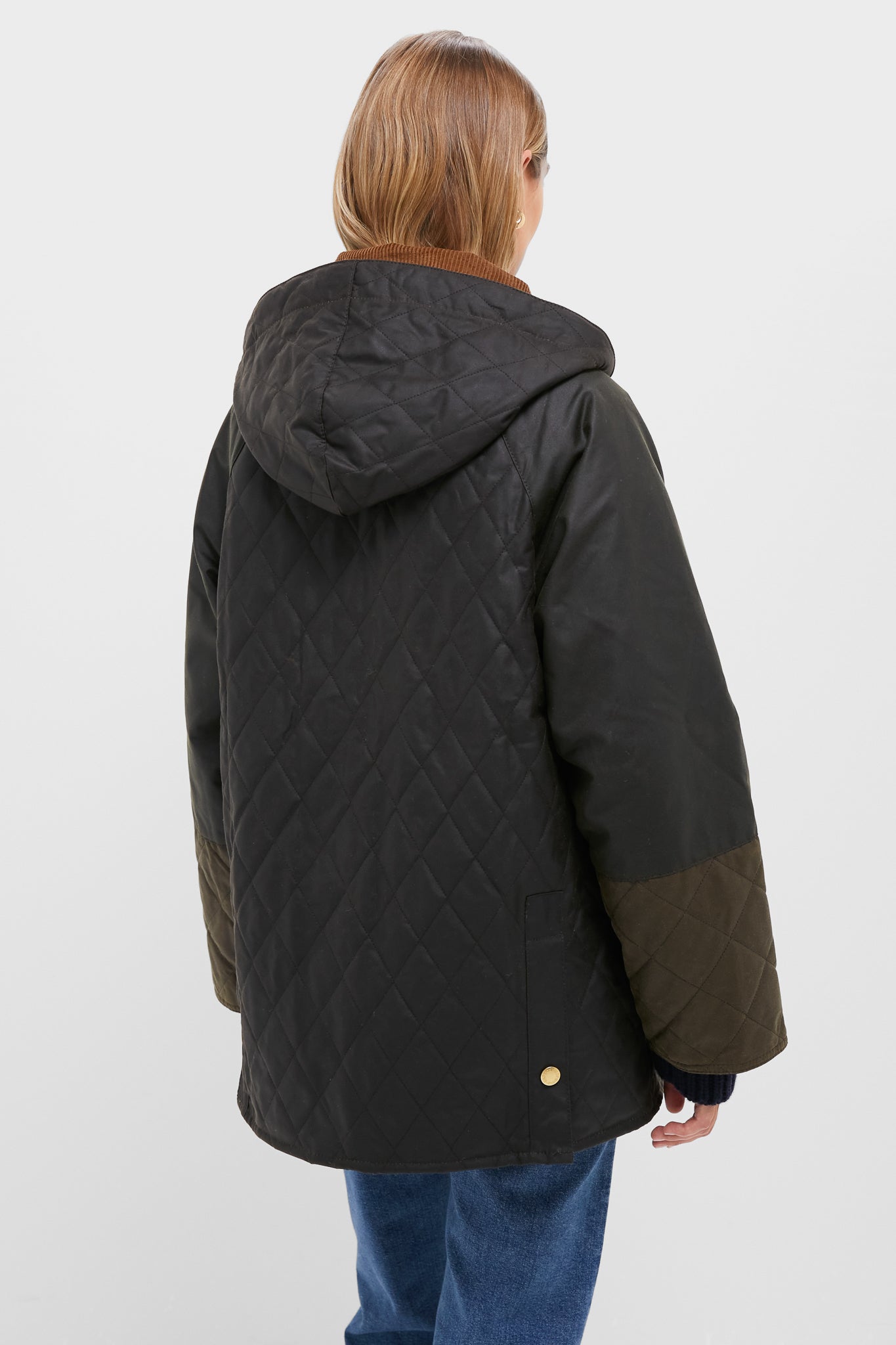 Archive Olive and Beech Imelda Wax Jacket-Get Girly