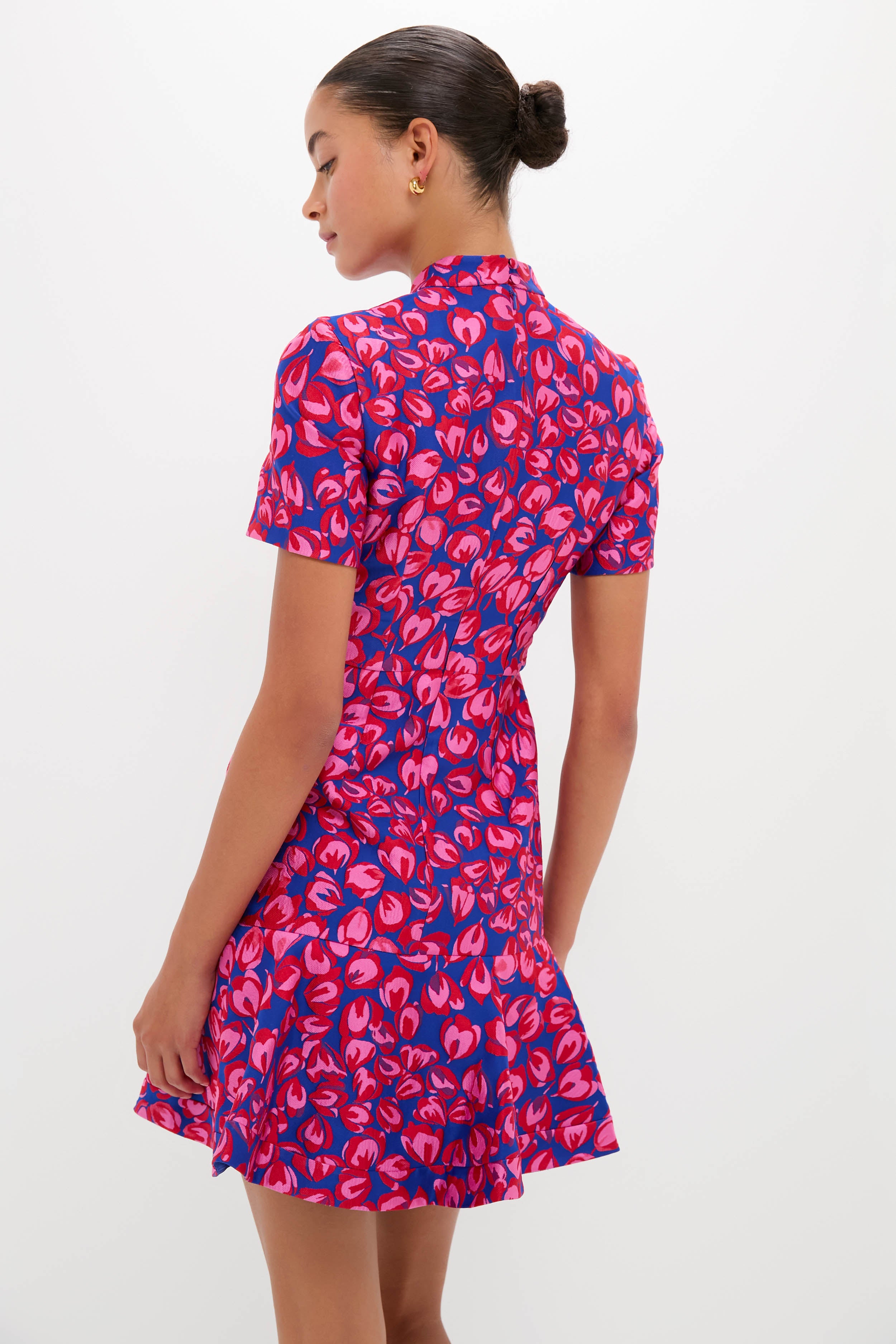 Azure Flamingo Min-C Mini Dress-Get Girly