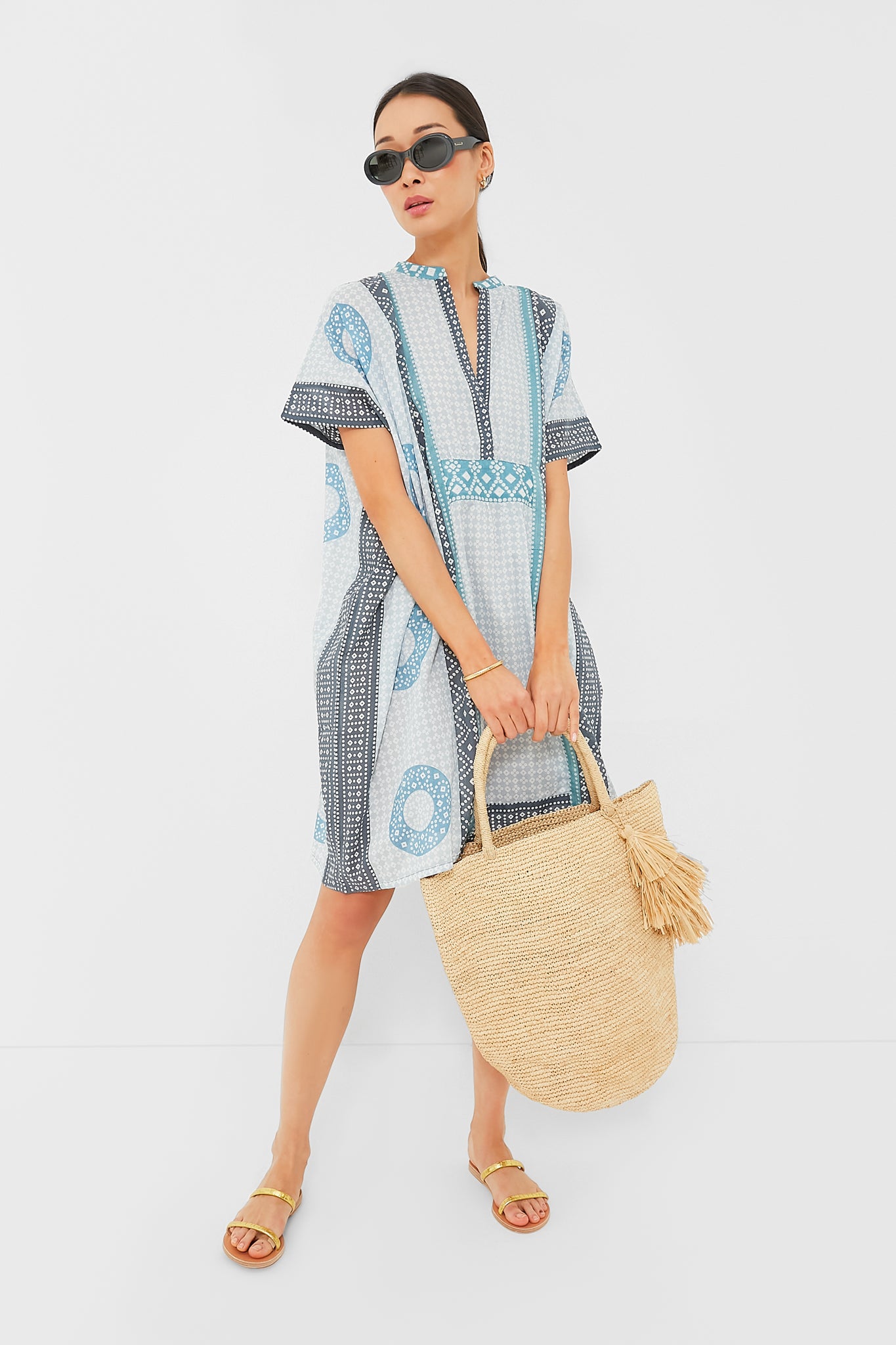 Cerulean Emerson Short Caftan-Get Girly