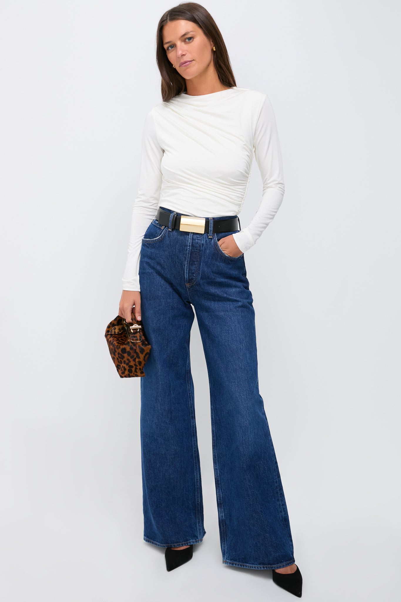 Black and Gold Mason Belt-Get Girly