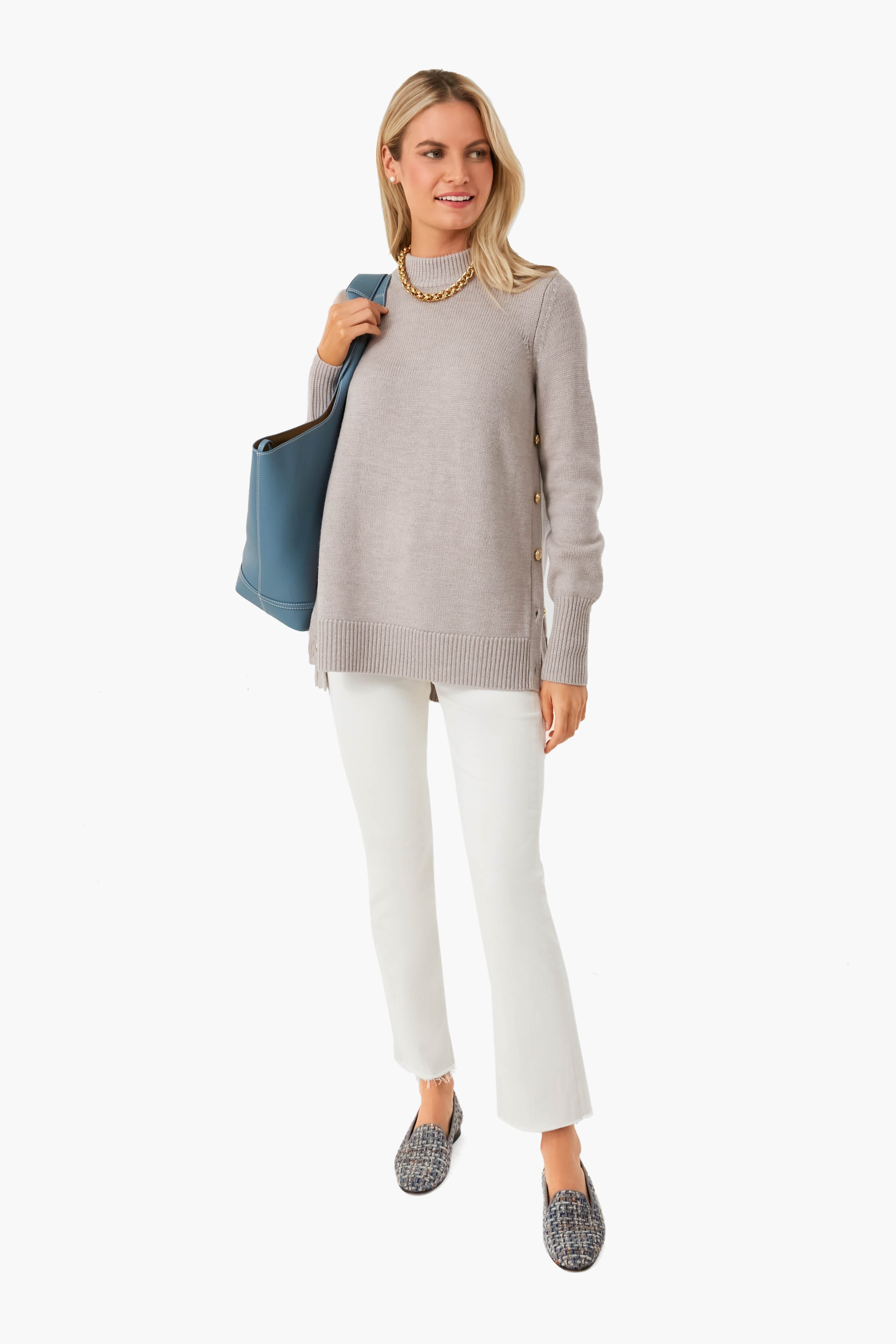 Antique White The Tripper Ankle Fray-Get Girly