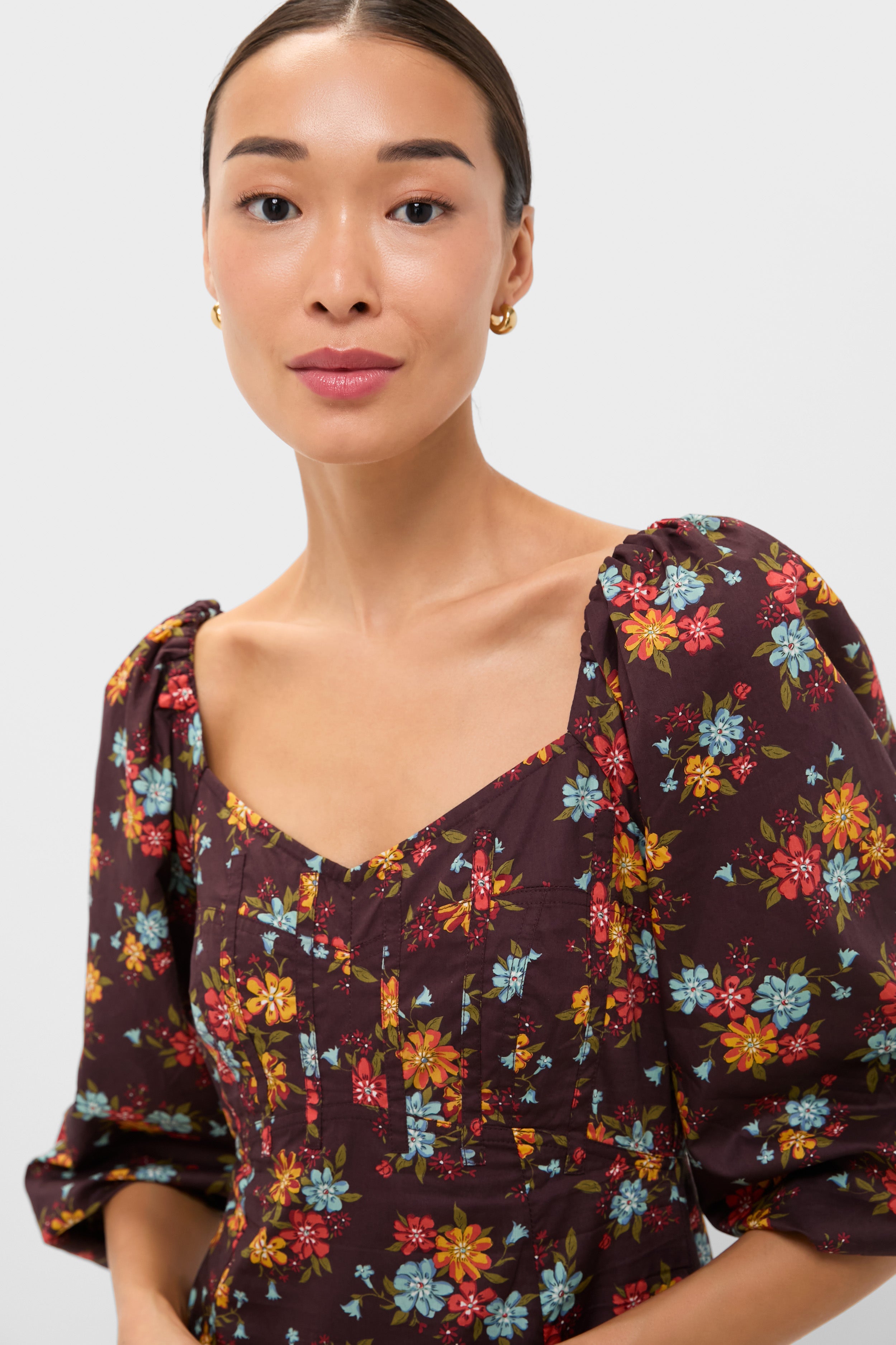 Lynda Anne Carlotta Midi Dress-Get Girly