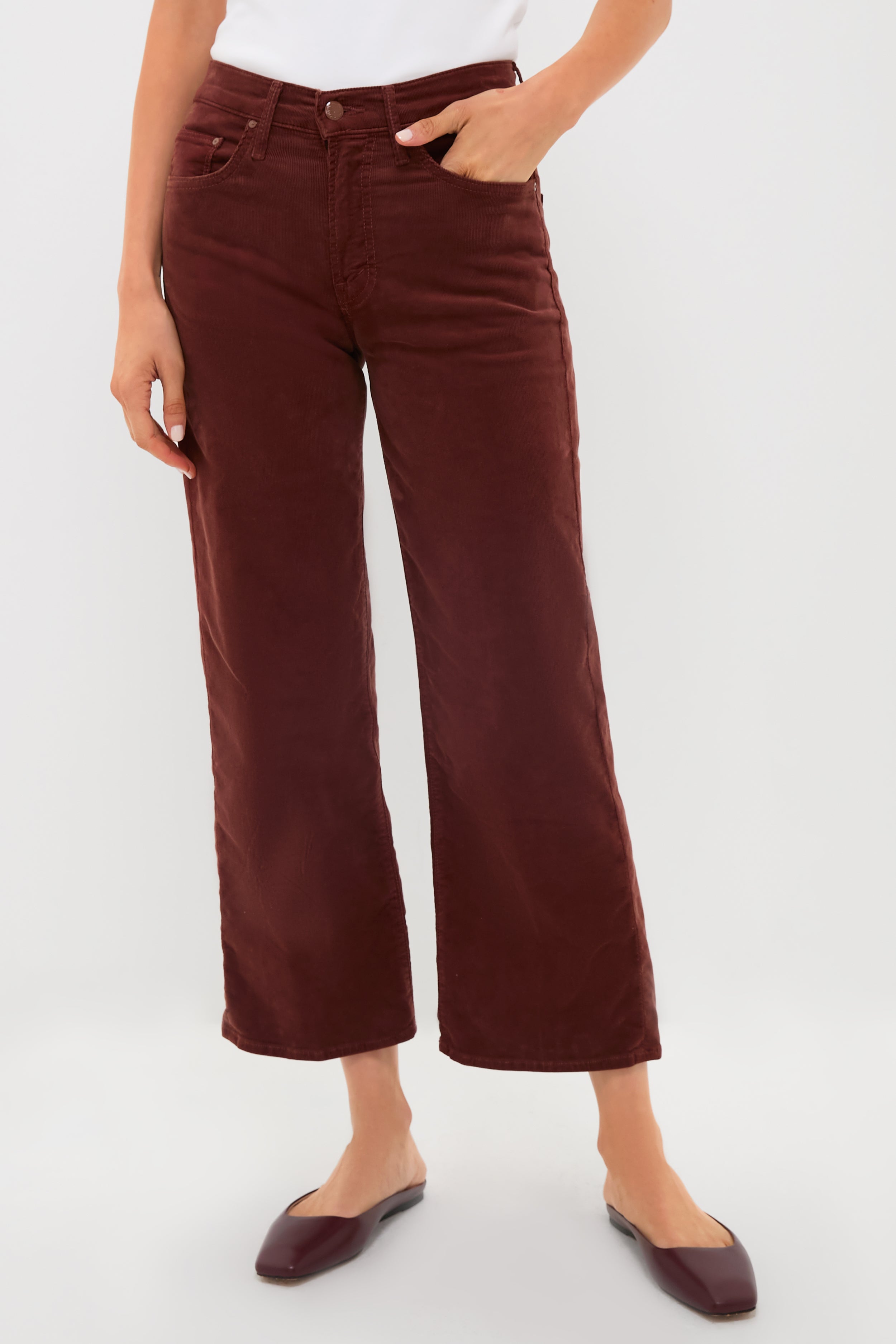 Aztec Mid Rise Maven Ankle Cord-Get Girly