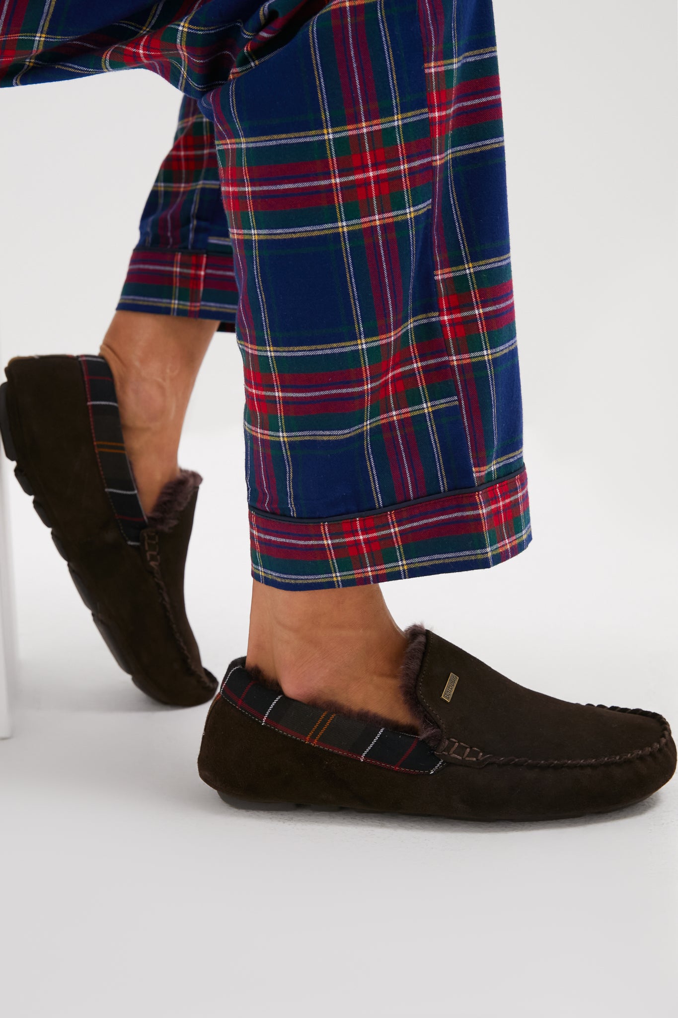 Brown Suede Monty Loafers-Get Girly