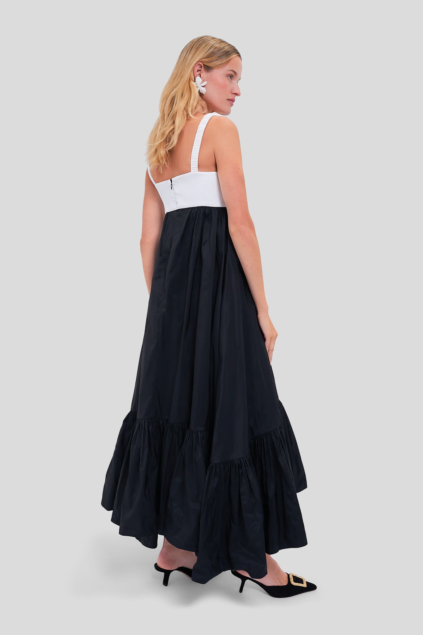 White Mila Earring-Get Girly