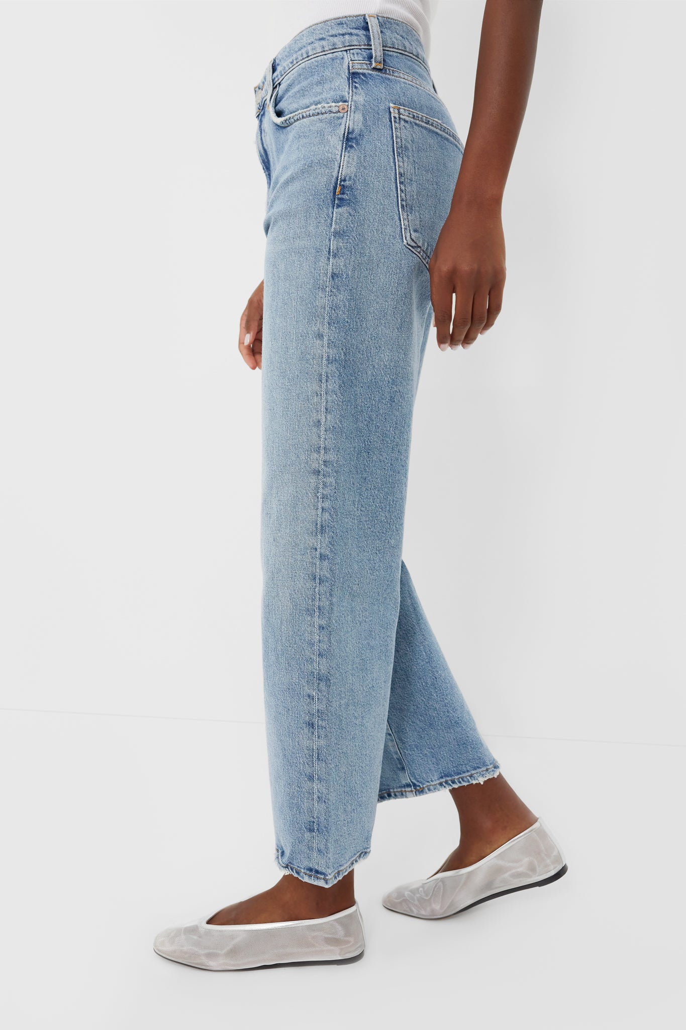 Hassle Harper Crop Jean-Get Girly