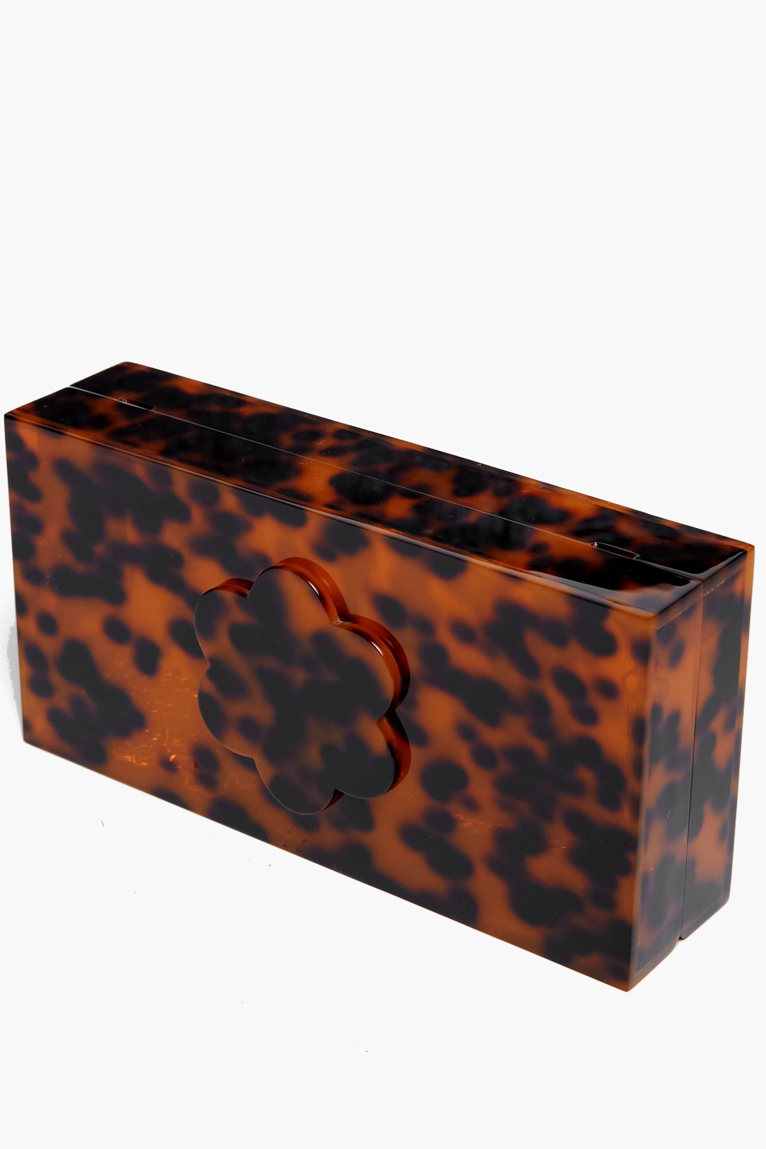 Tortoise Flower Clutch-Get Girly