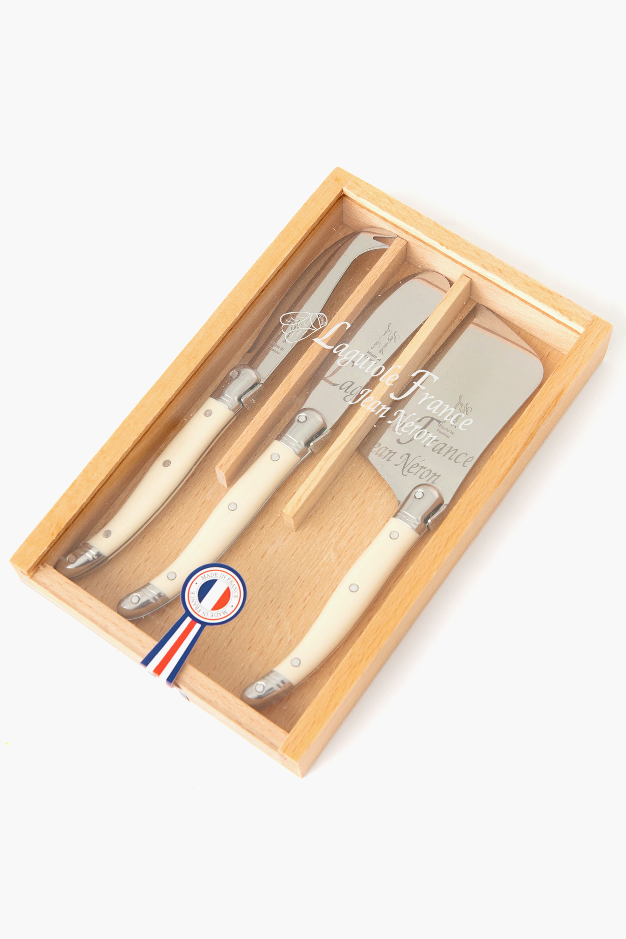 Ivory Cheese Utensils-Get Girly