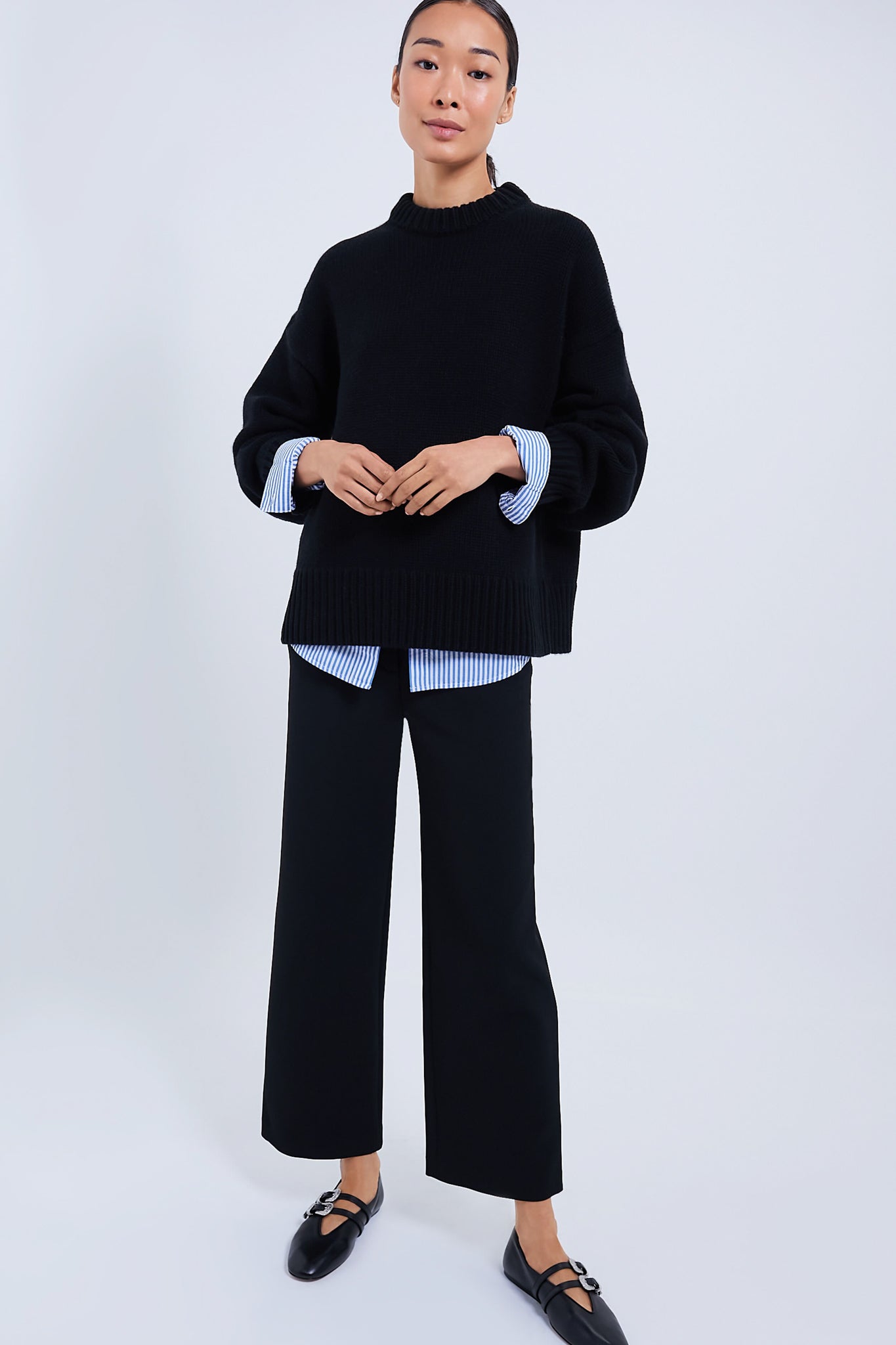 Black Brixton Pant-Get Girly