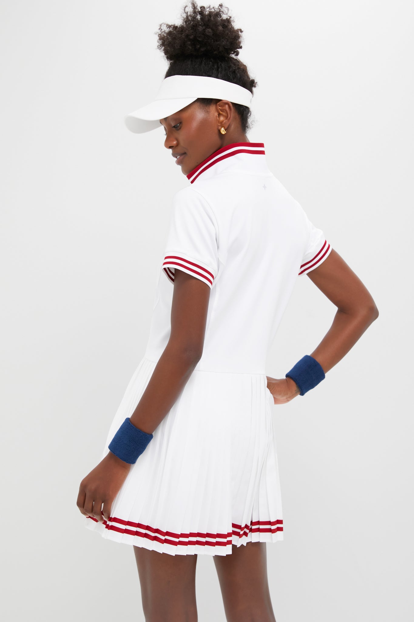 White Performance Jersey Beatrice Tennis Dress-Get Girly