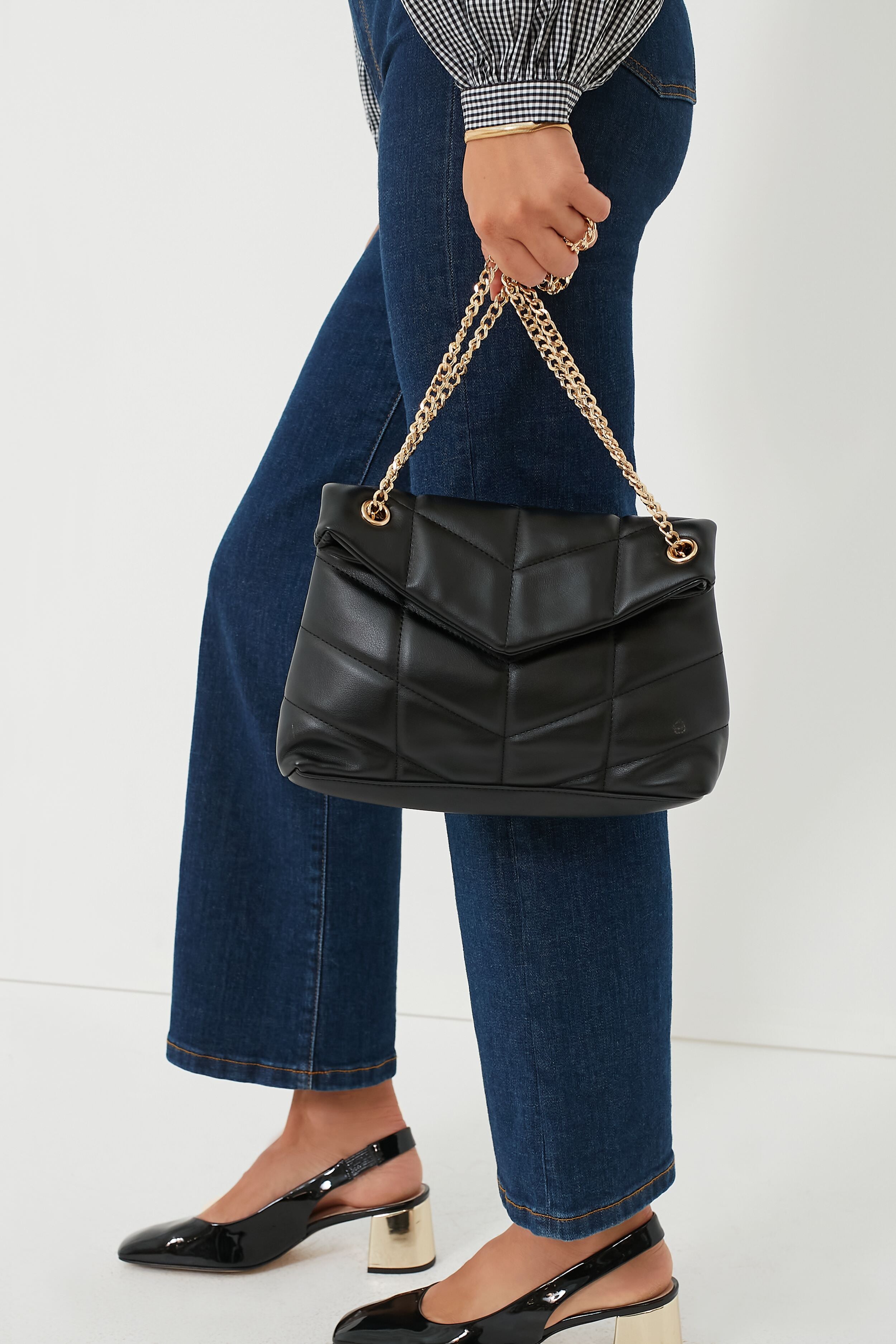 Black Delfina Bag-Get Girly