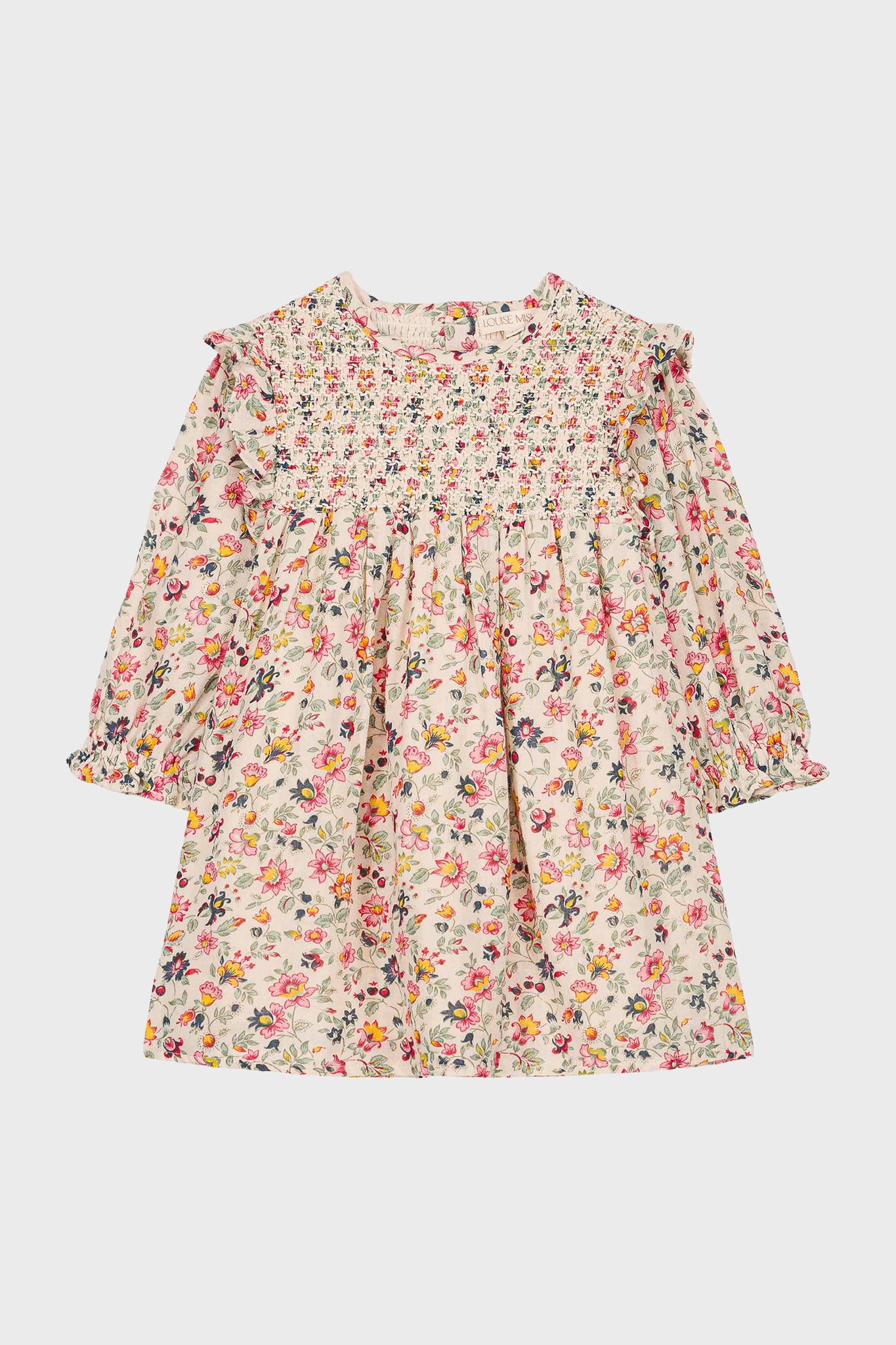 Cream Wild Flowers Saralou Dress-Get Girly