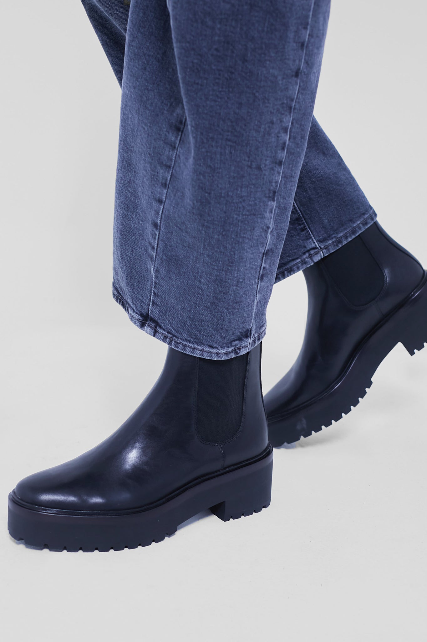 Black Reggie Boots-Get Girly