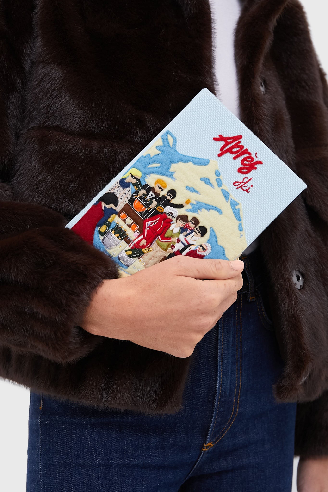 Apres Ski Book Clutch-Get Girly