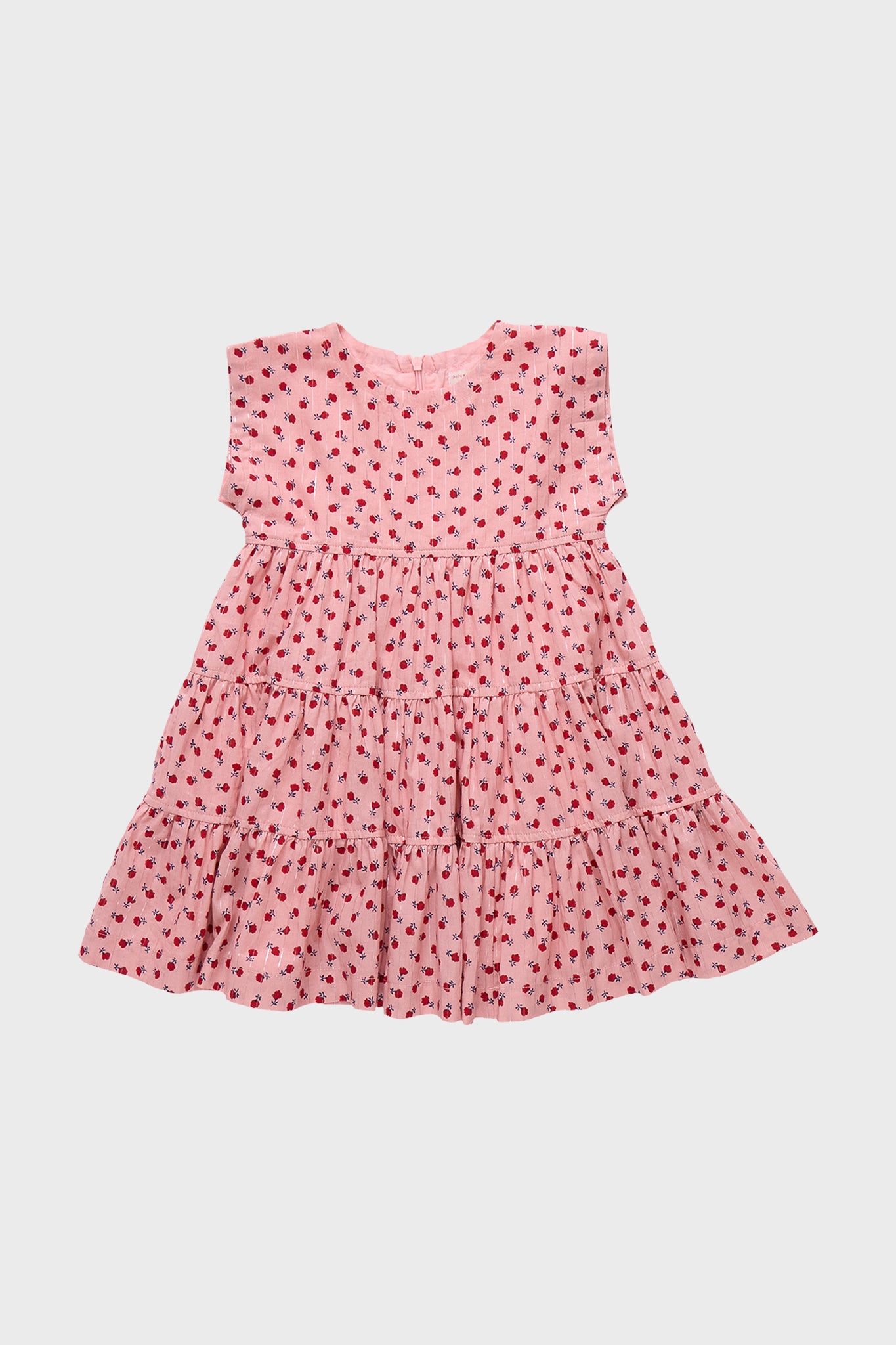 Tiny Roses Peachy Dress-Get Girly