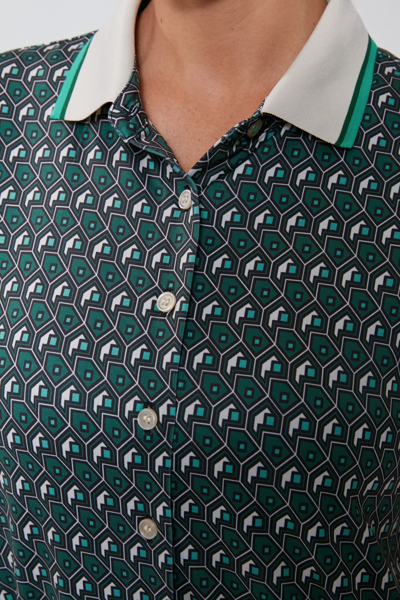 Carraway Fairway Short Sleeve Alcott Golf Dress-Get Girly