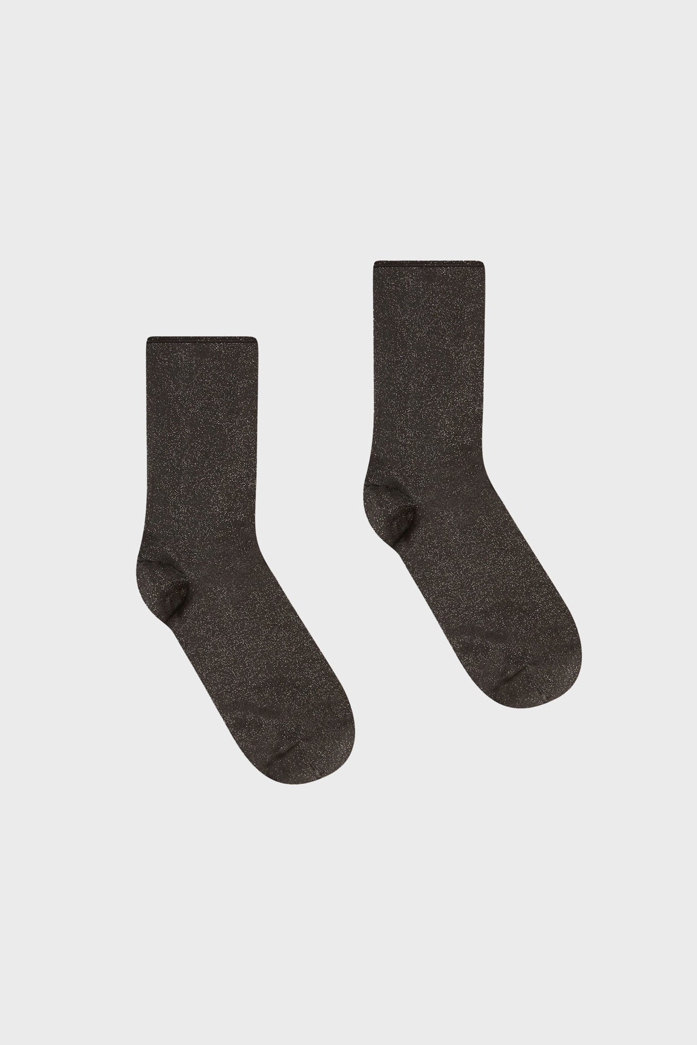 Black Silver Stardust Socks-Get Girly