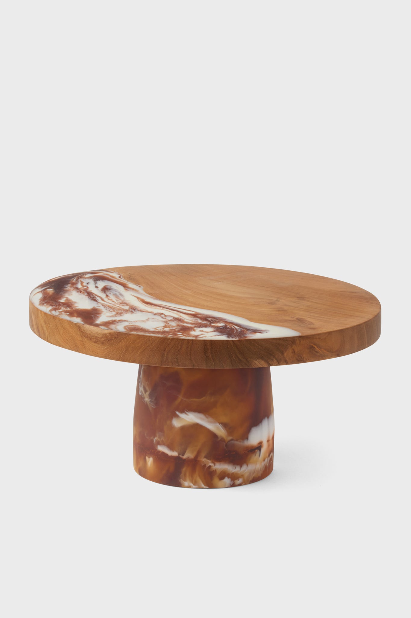 Austin Amber Swirled Cake Stand-Get Girly