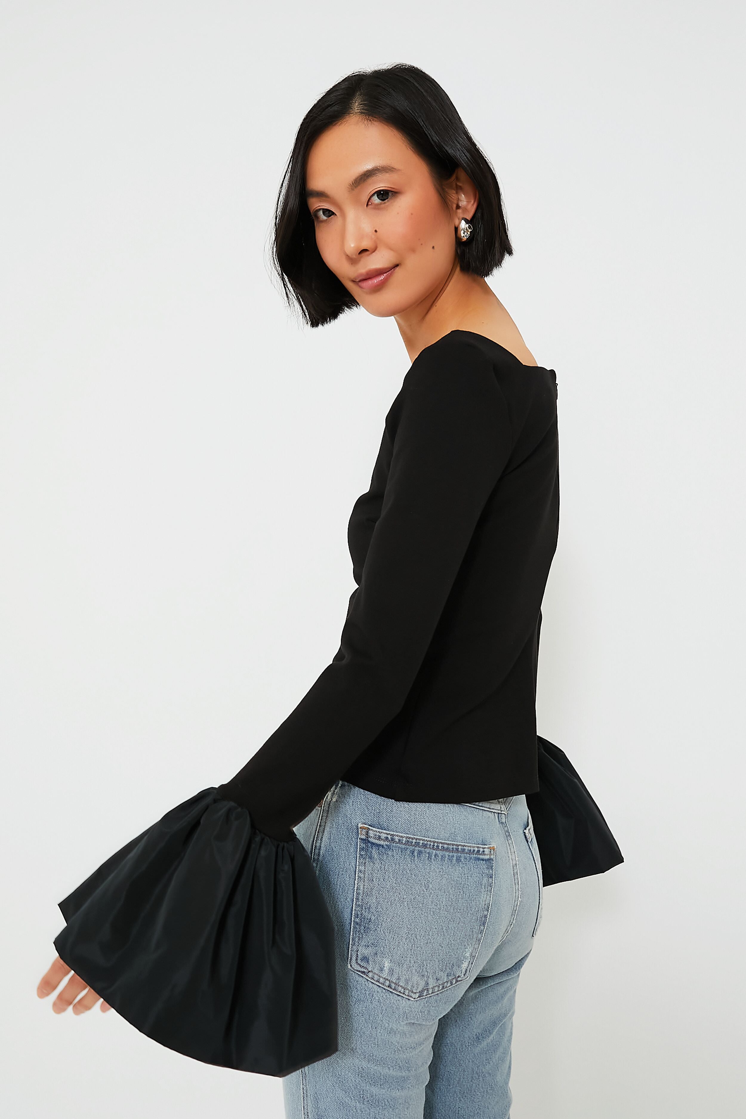 Black Paige Top-Get Girly