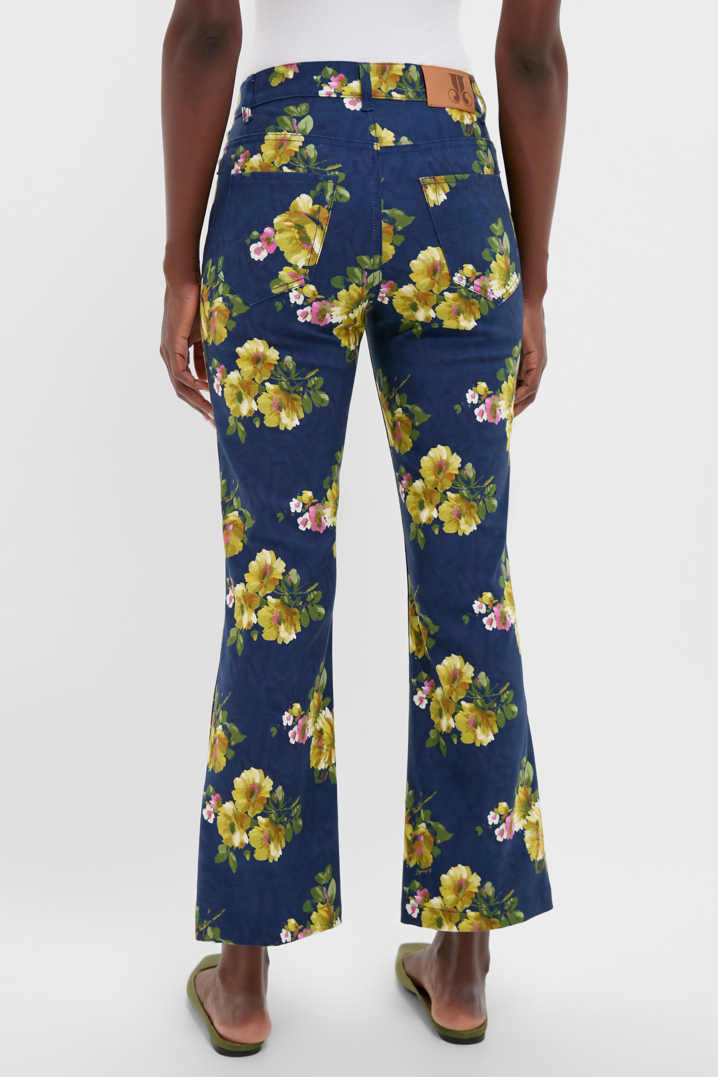 Riptide Cropped Flare Jean-Get Girly