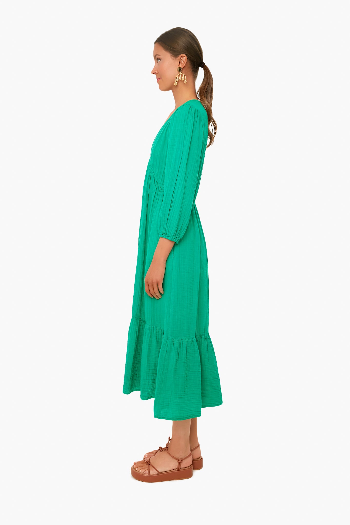 Apple Green Ella Dress-Get Girly