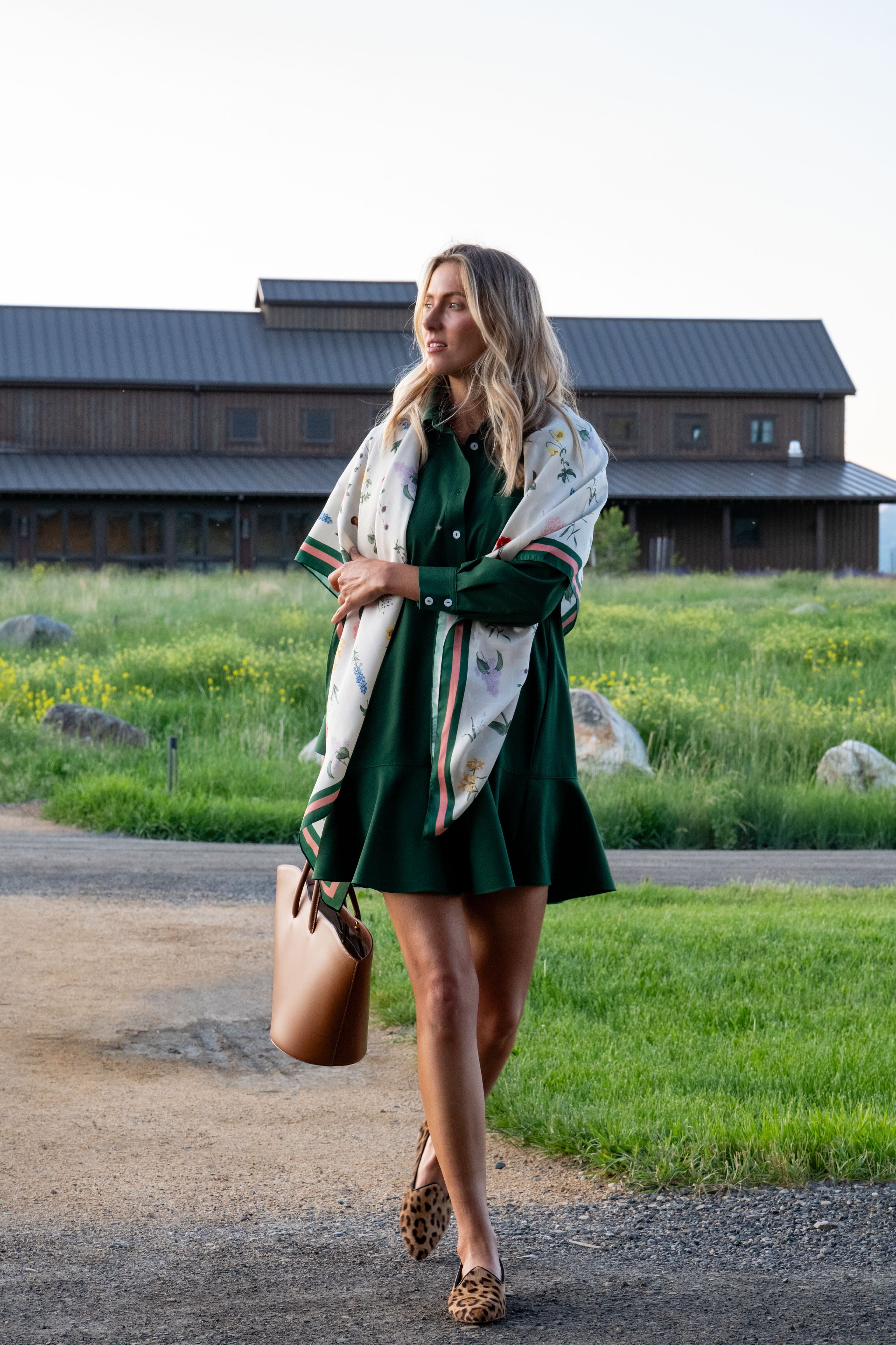 Fresh Buds Scarf-Get Girly