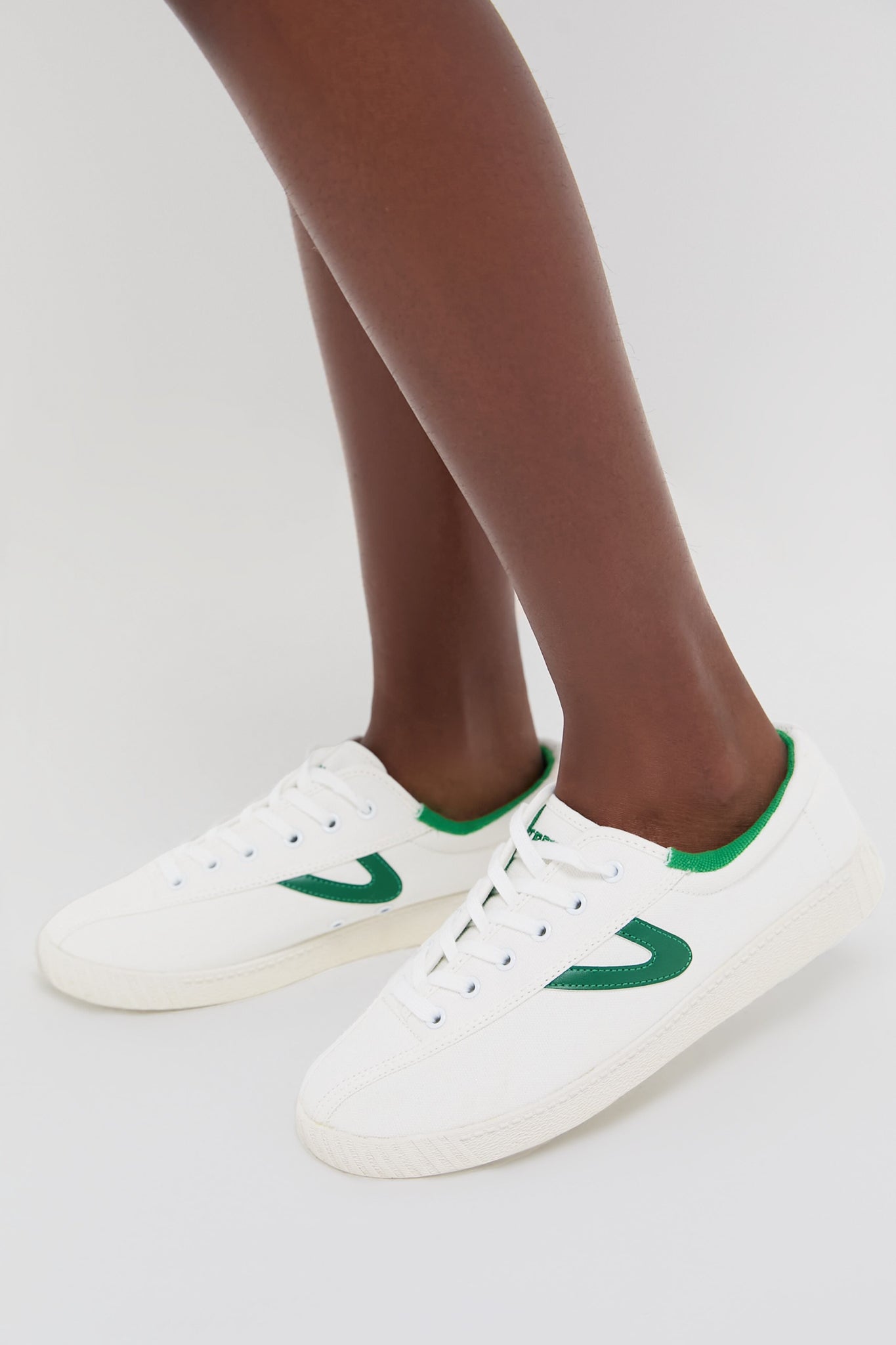 Women's Green Nylite Sneakers-Get Girly