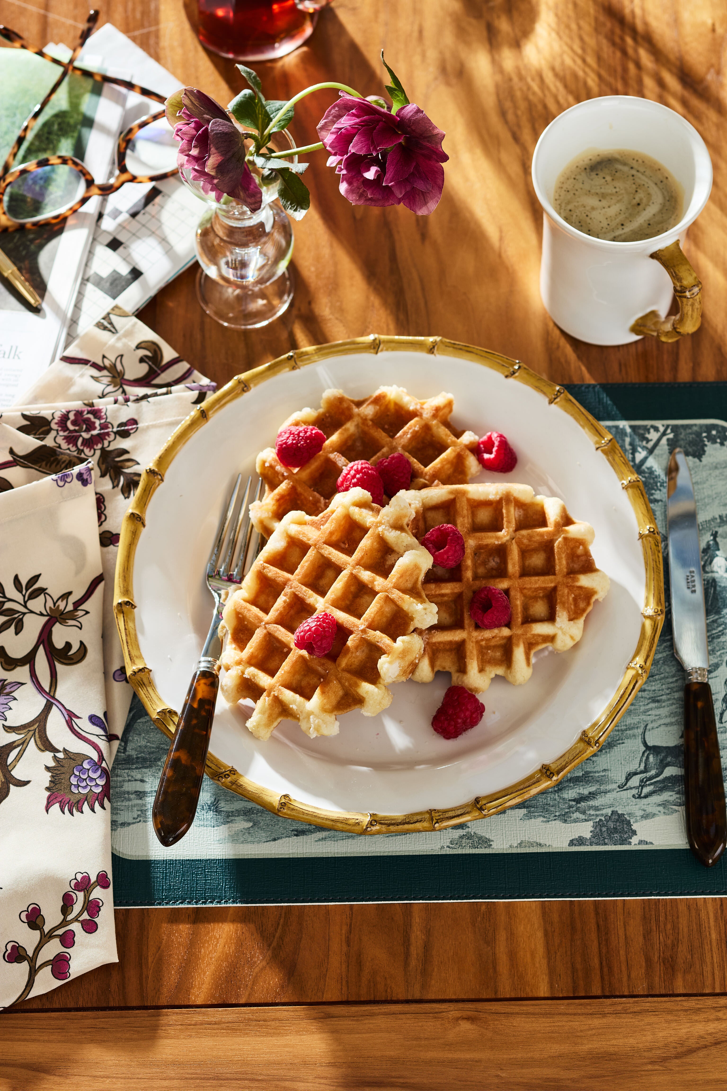 Classic Bamboo Dinner Plate-Get Girly