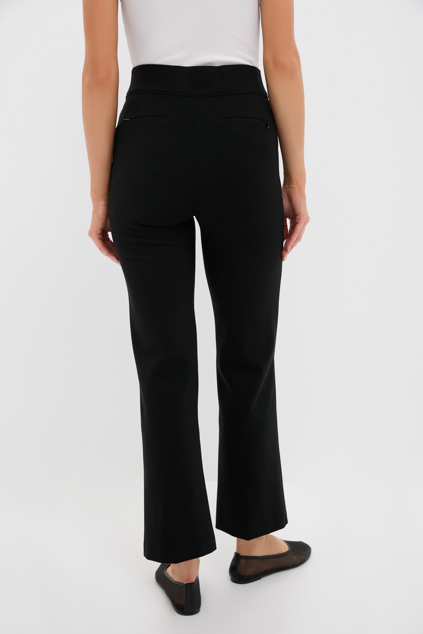 Black 28 Inch Compression September Pant-Get Girly