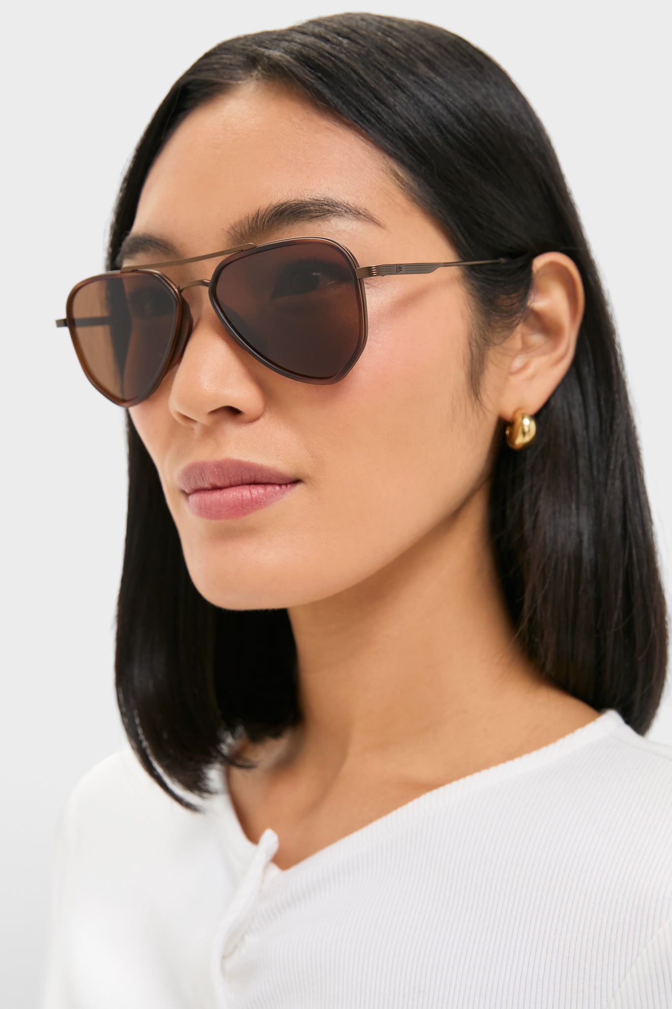 Tortoise Amber Astra Polarized Sunglasses-Get Girly