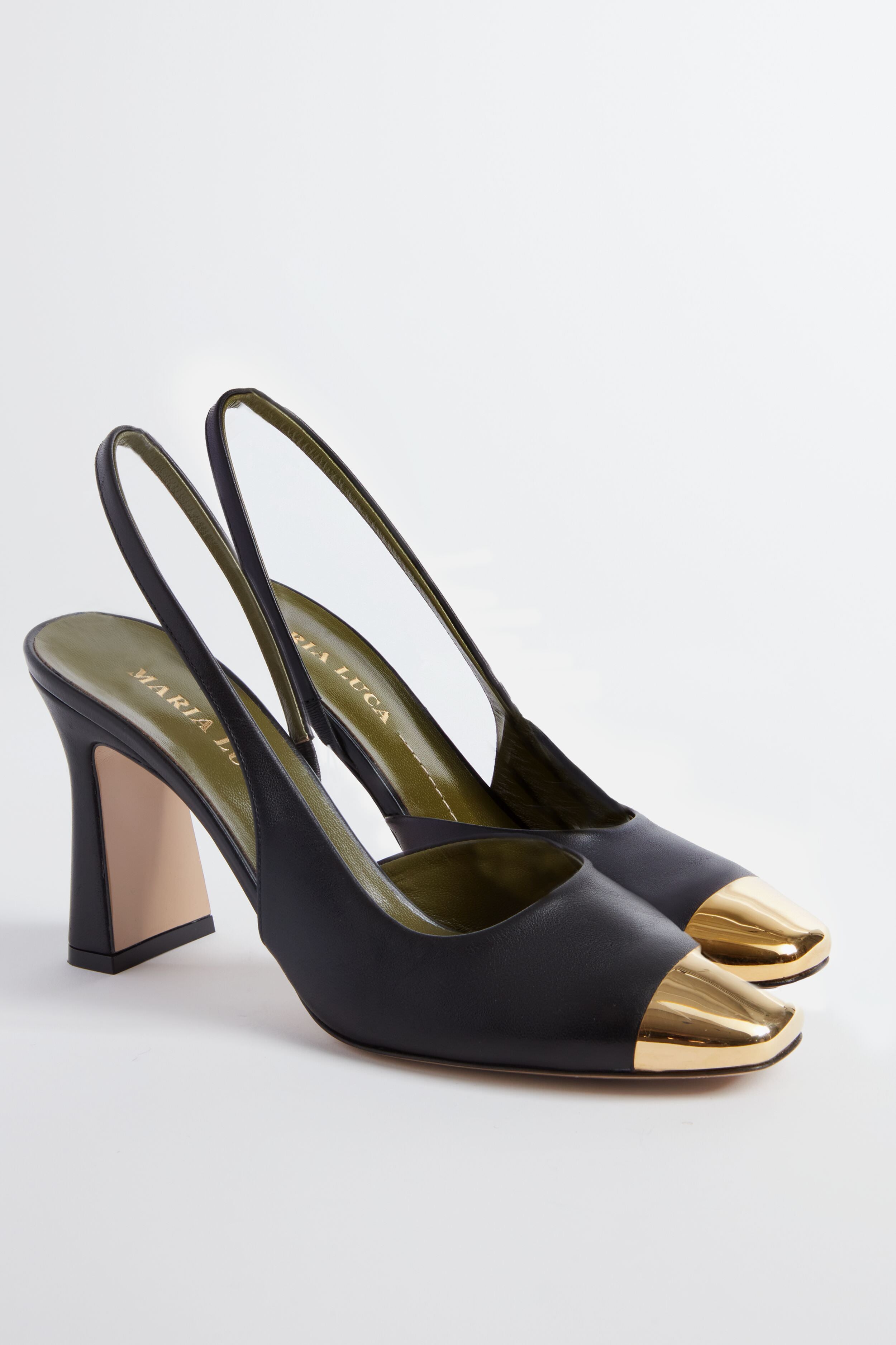 Black Eleonora Heels-Get Girly