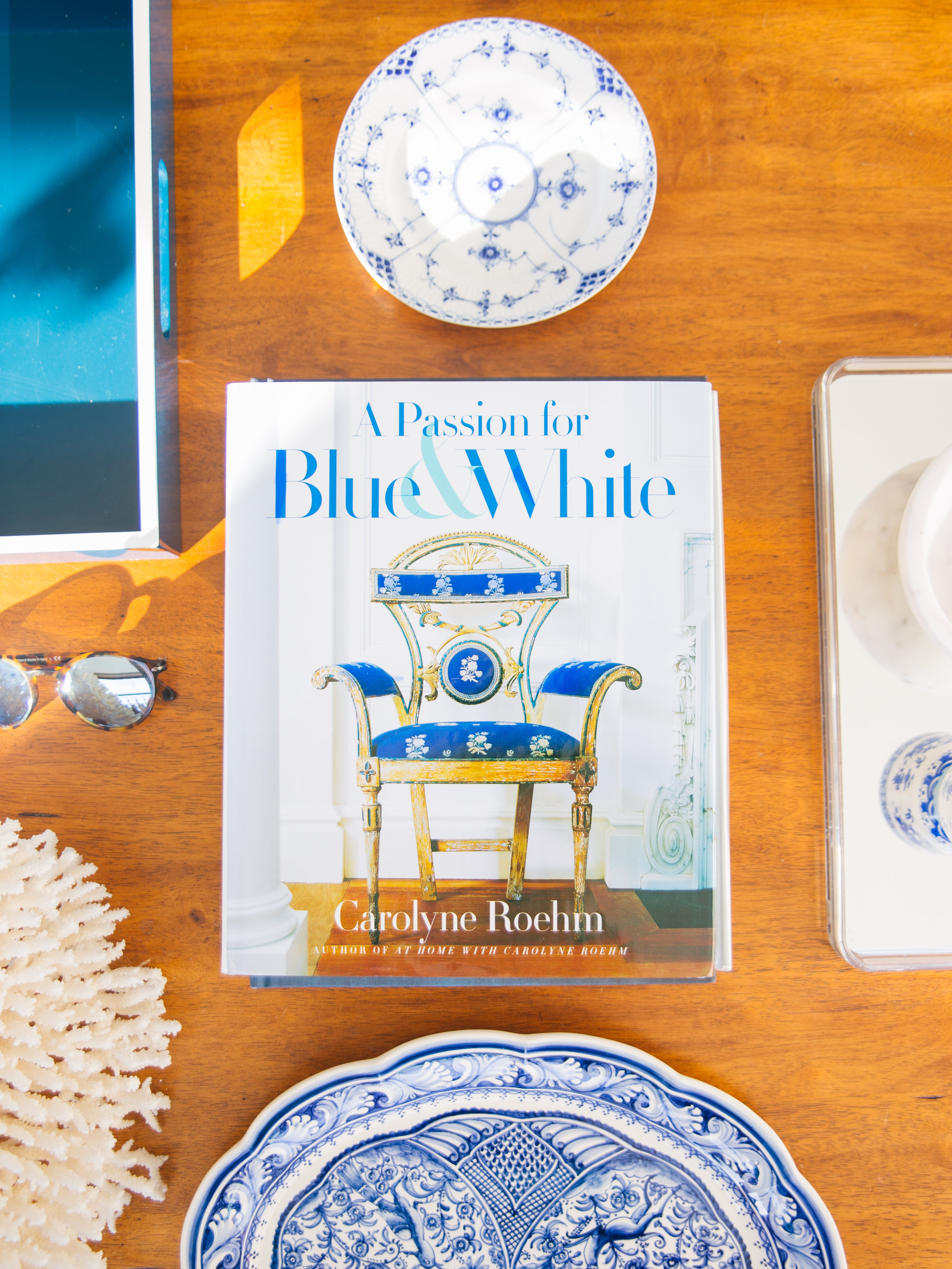 A Passion For Blue And White-Get Girly