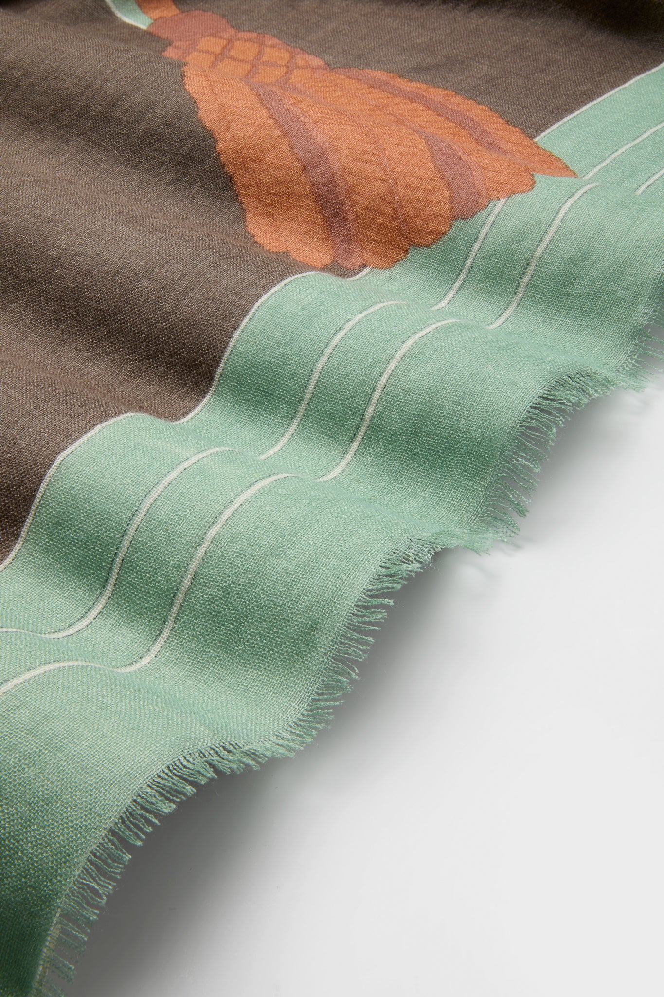 French Tassel Silk Cashmere Blend Large Scarf-Get Girly