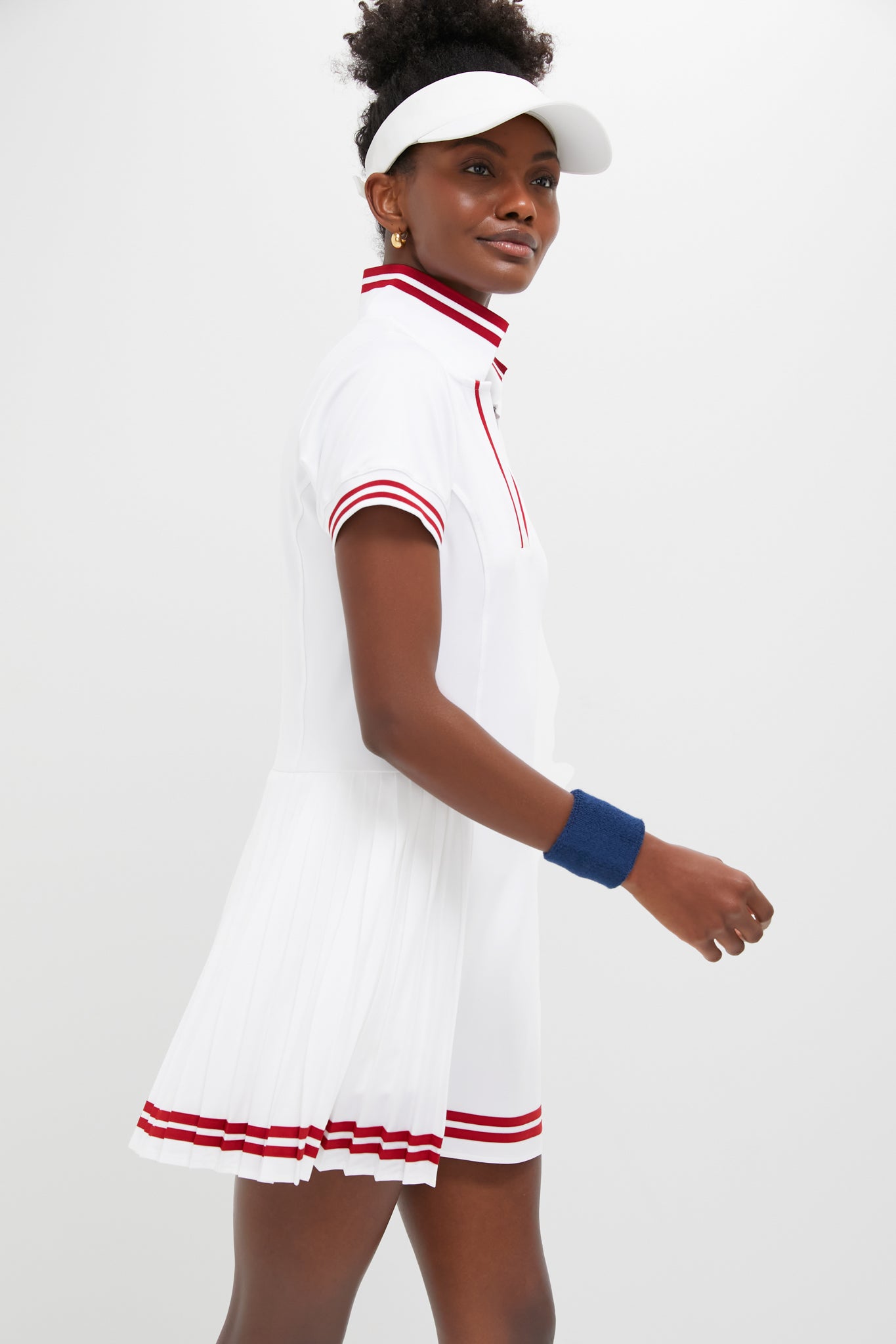 White Performance Jersey Beatrice Tennis Dress-Get Girly